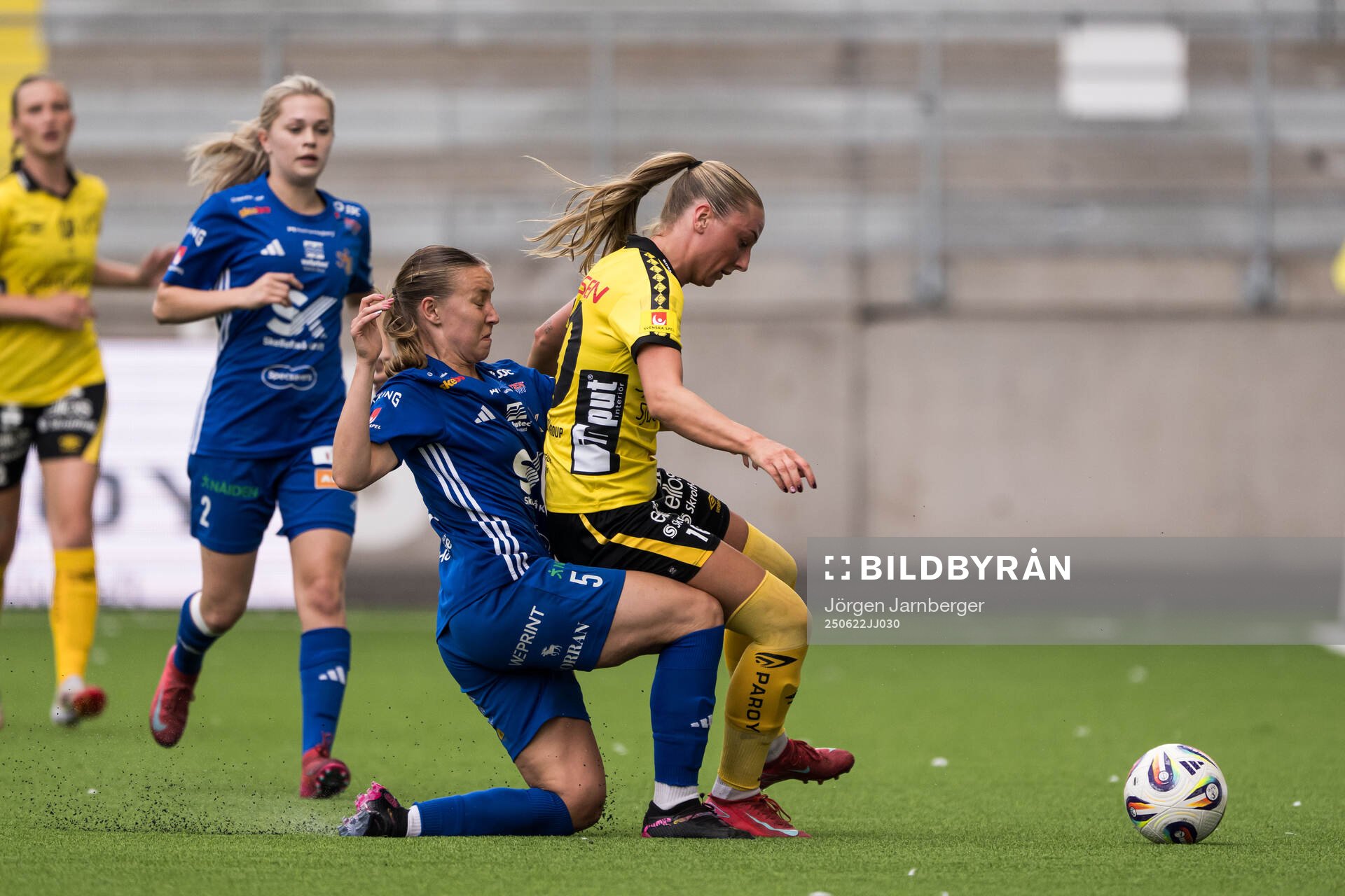 Sunnanås Thelma Heikkinen och Elfsborgs Stina Jensen