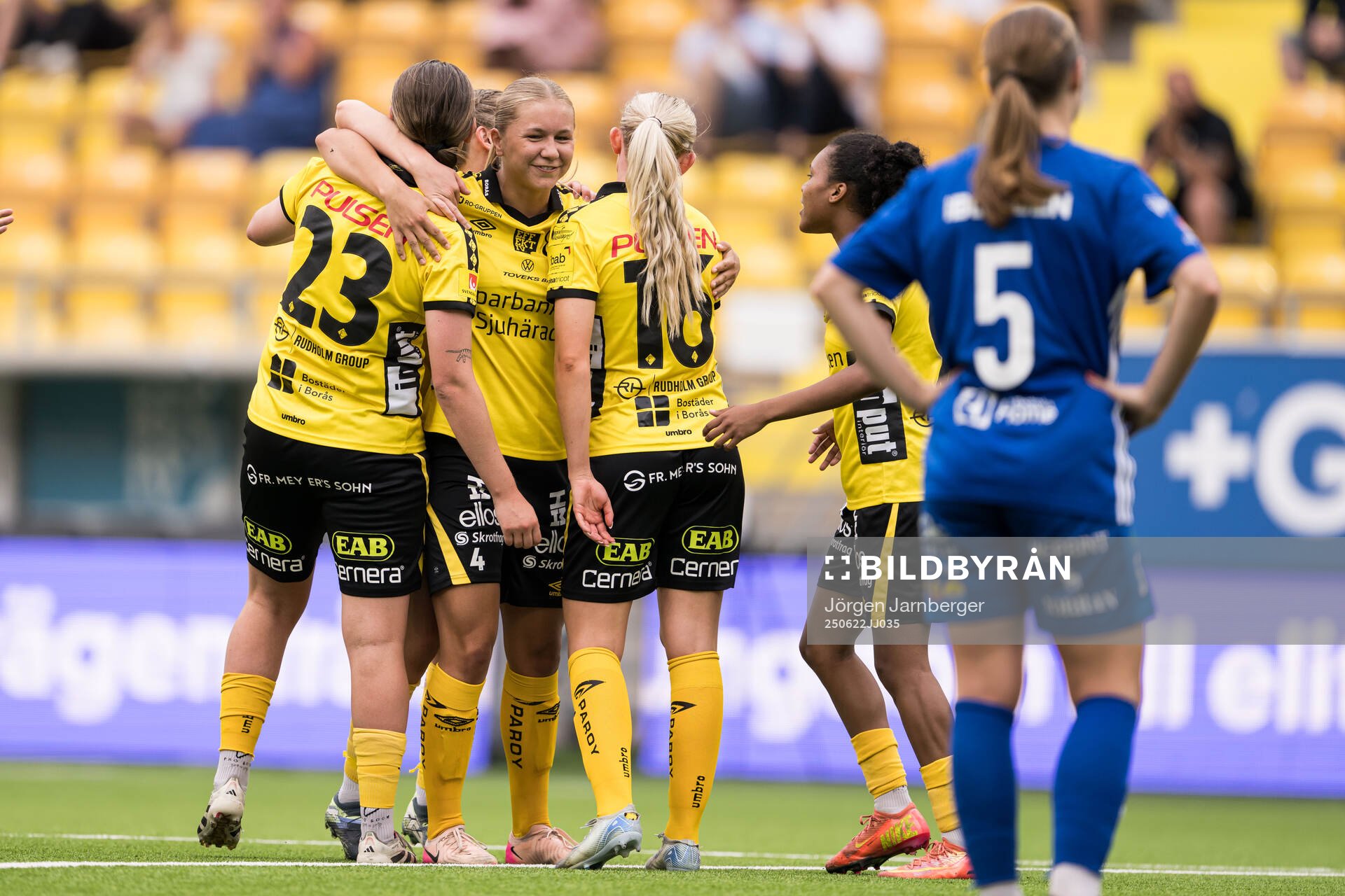 Elfsborgs Ellen Nilsson jublar