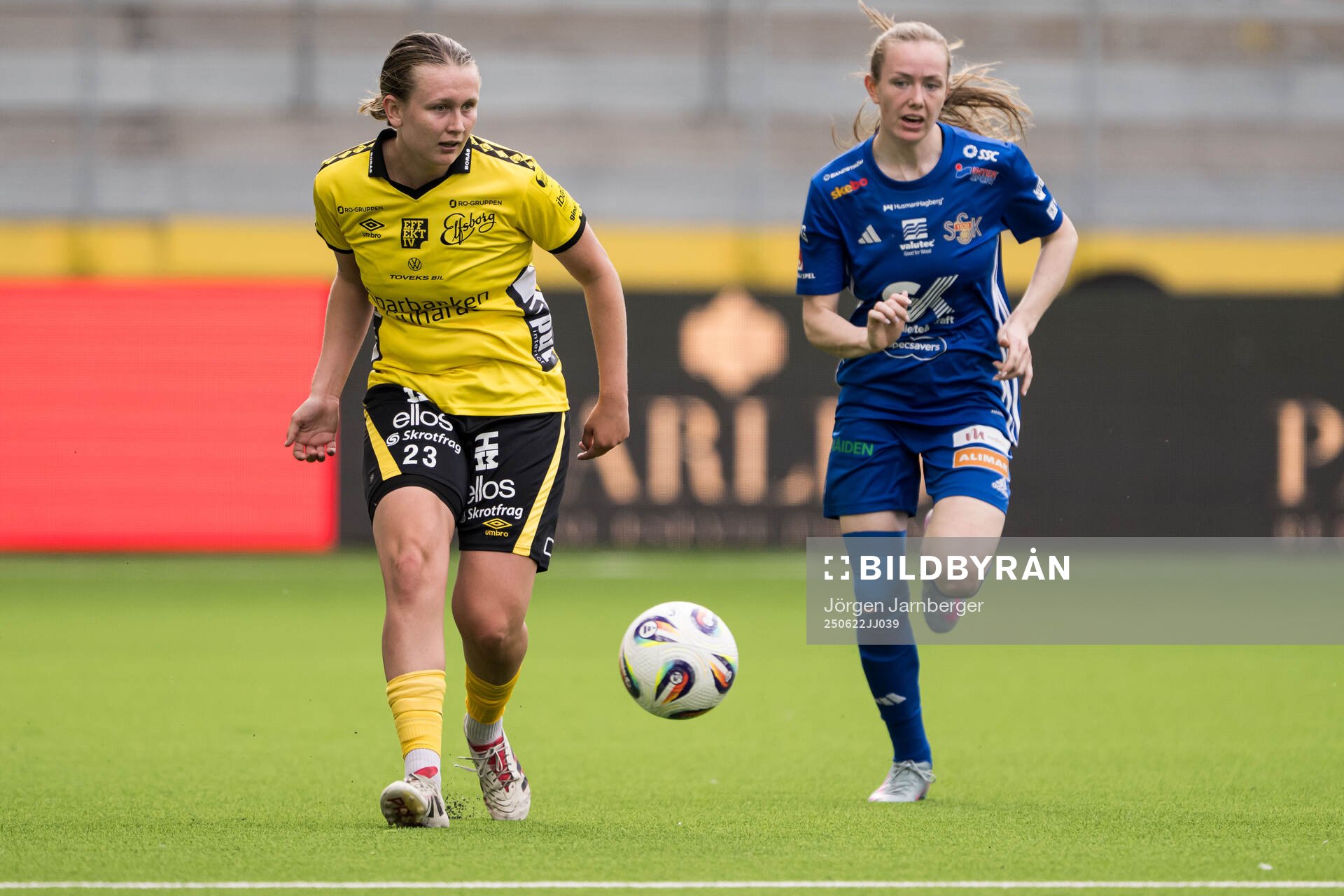 Elfsborgs Ellen Nilsson och Sunnanås Lina Pettersson