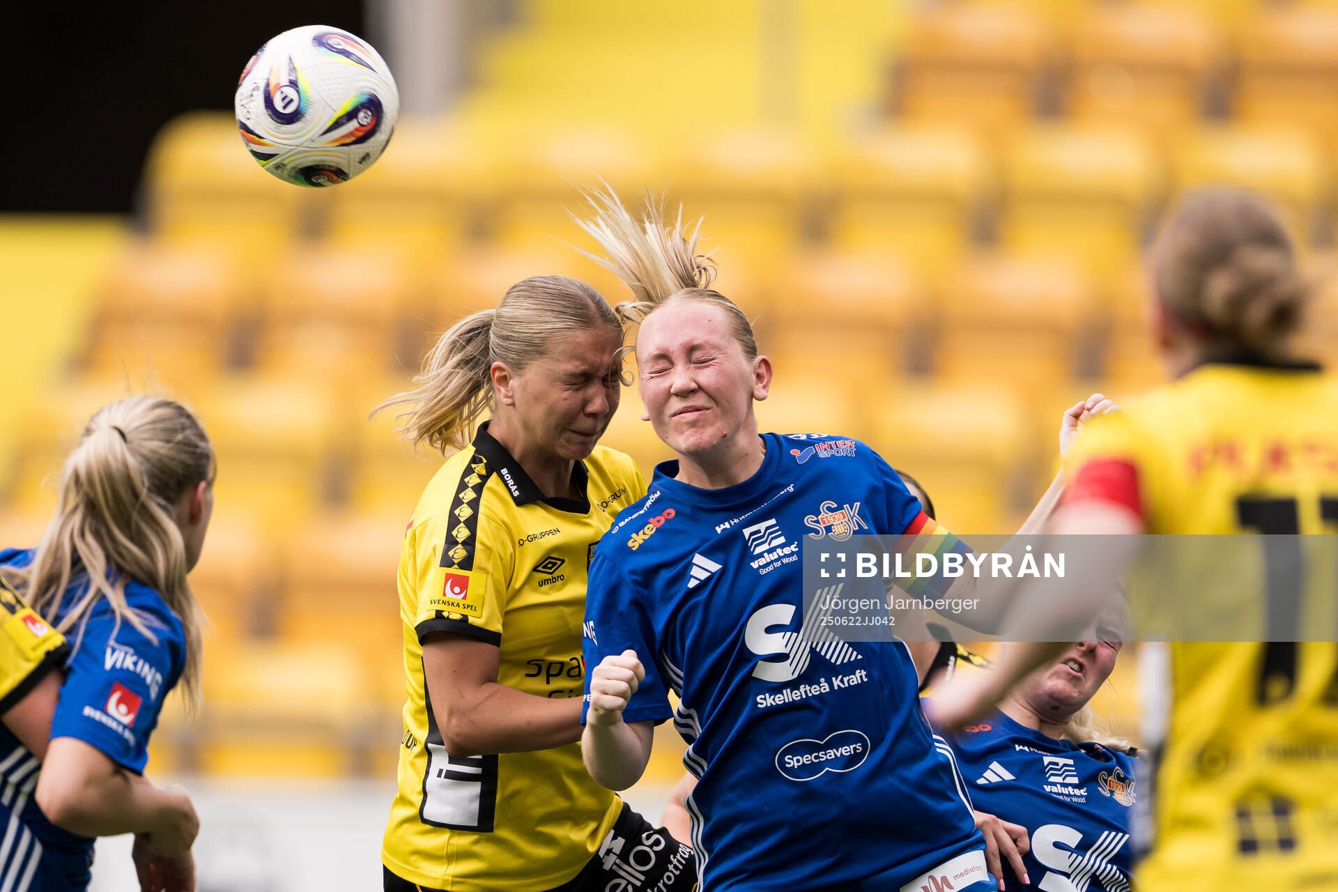Elfsborgs Alice Broman och Sunnanås Emma Burman