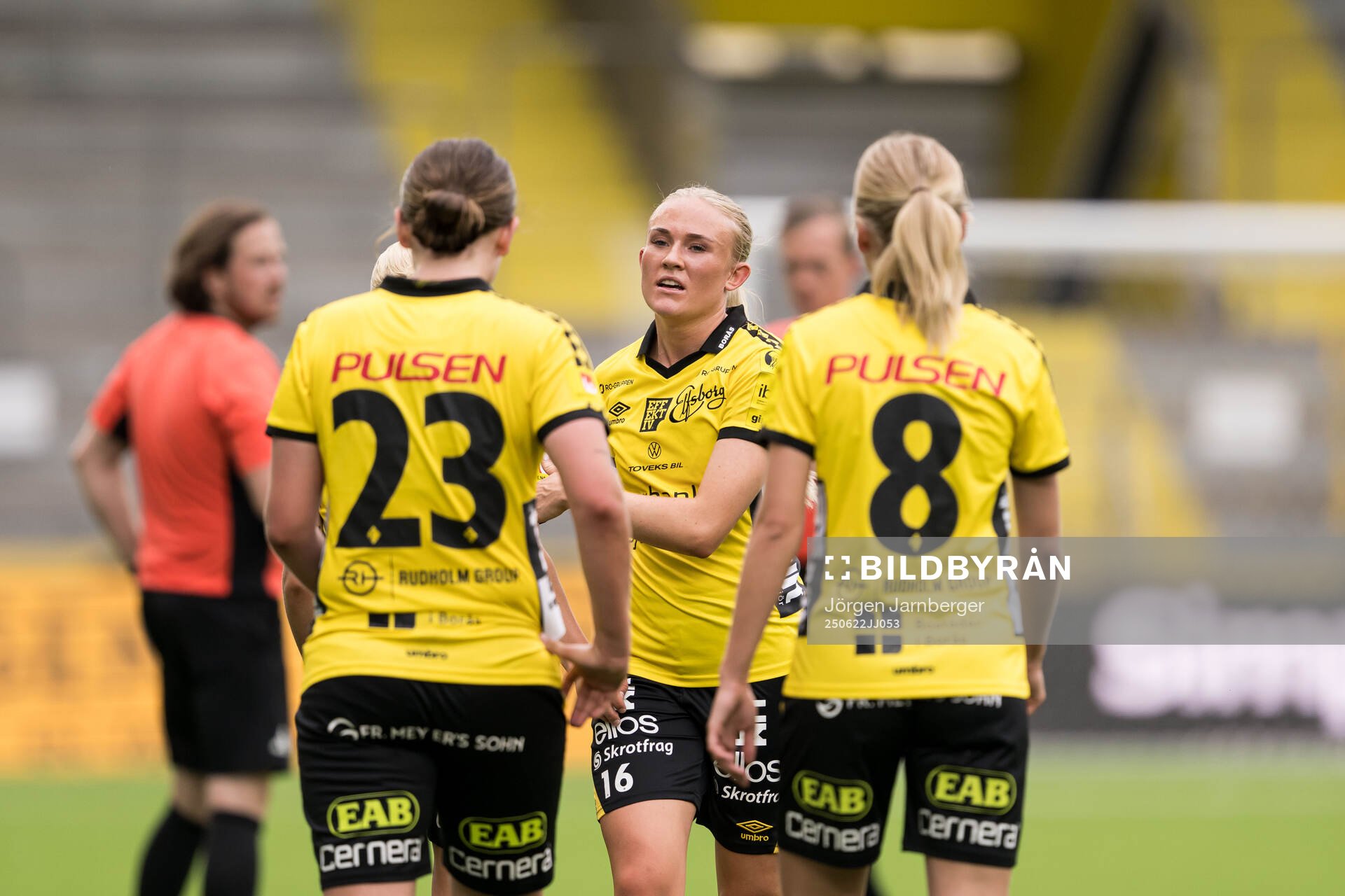 Elfsborgs Emilia Bengtsson jublar
