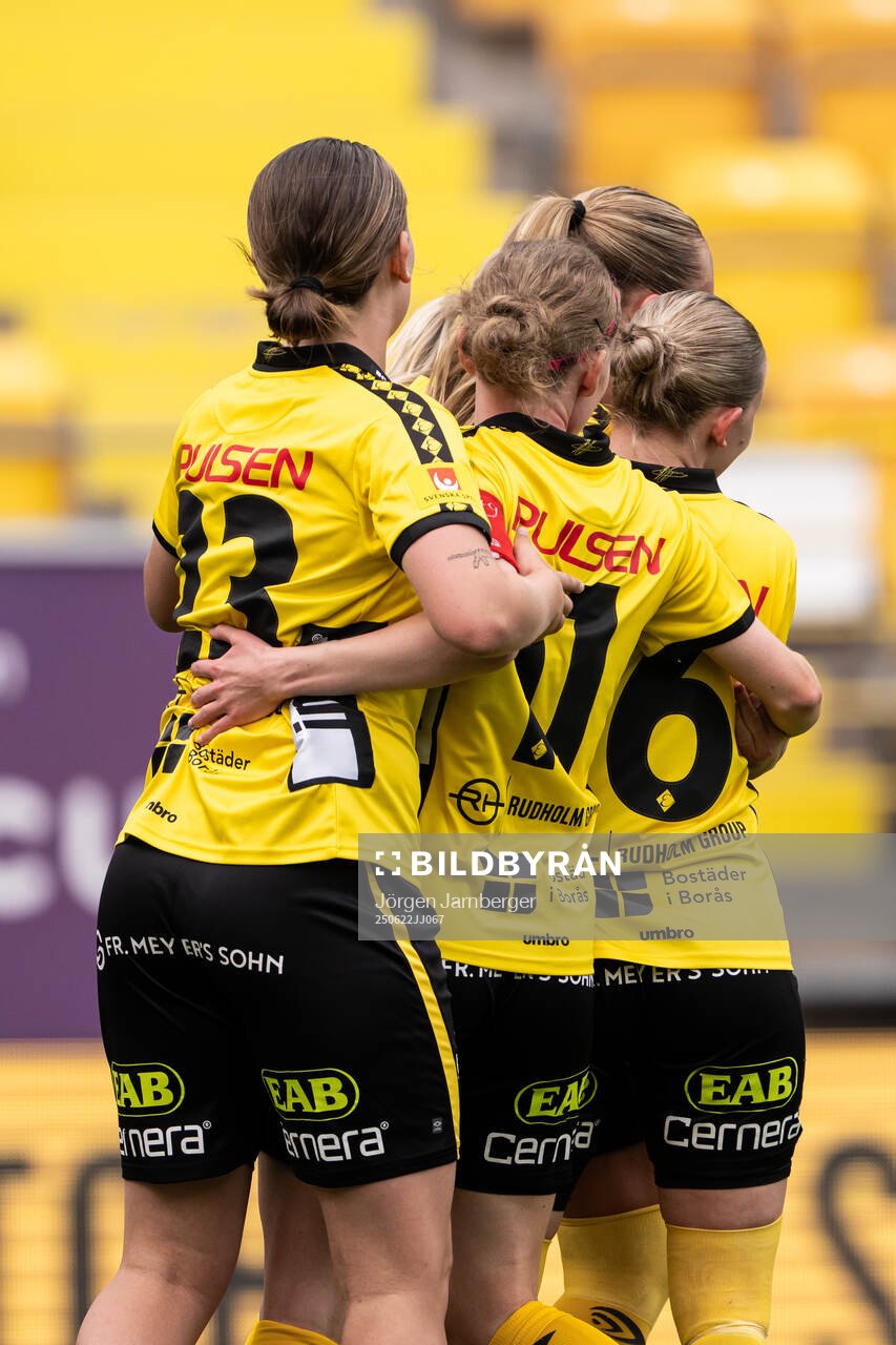 Elfsborgs spelare jublar
