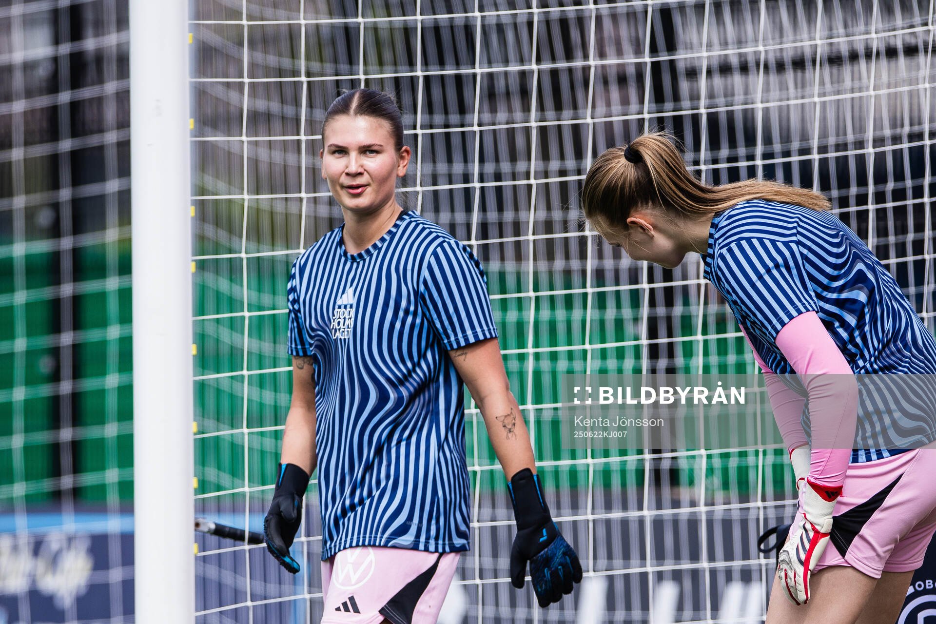 Djurgårdens målvakt Anna Aurora Koivunen