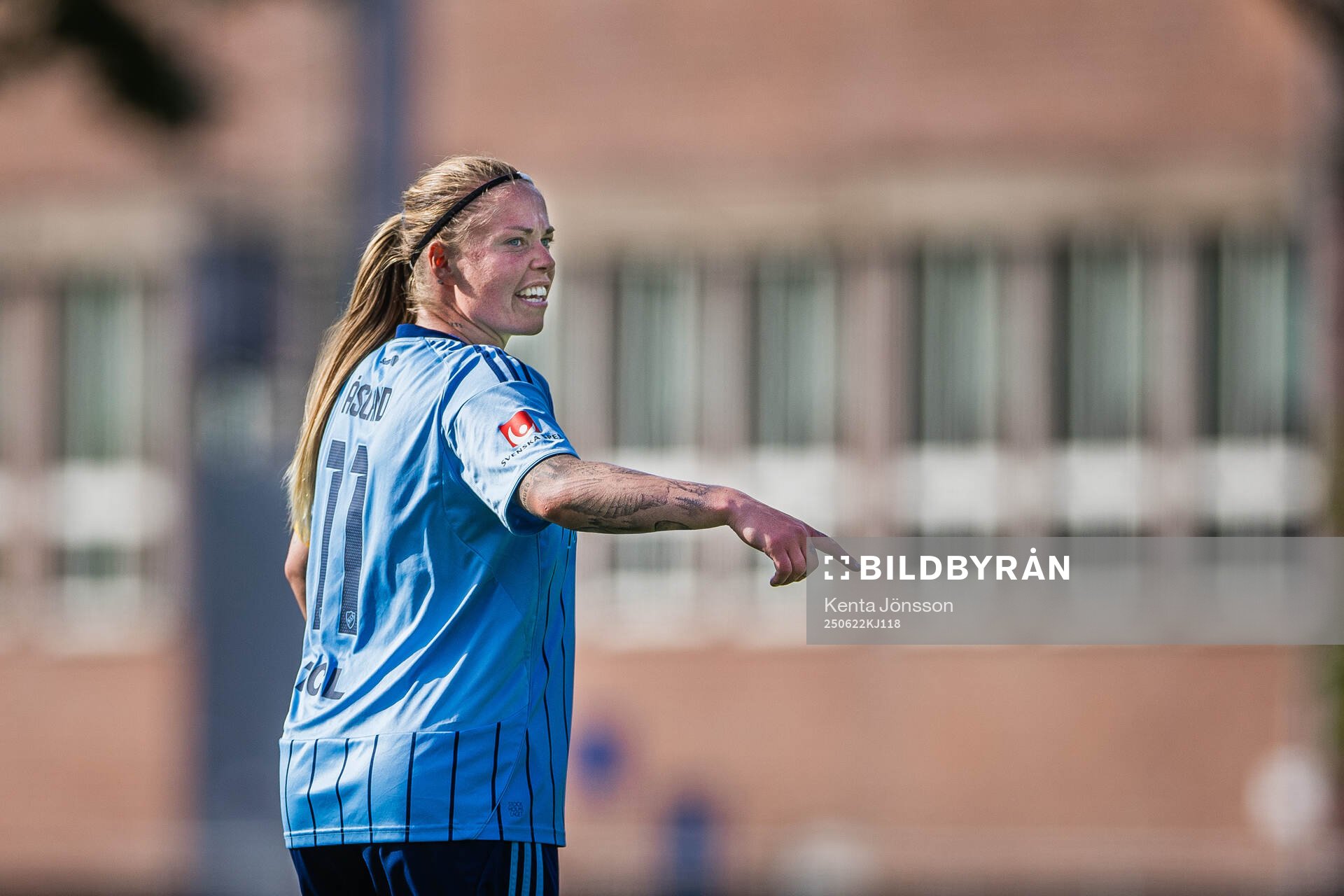 Djurgårdens Therese Åsland