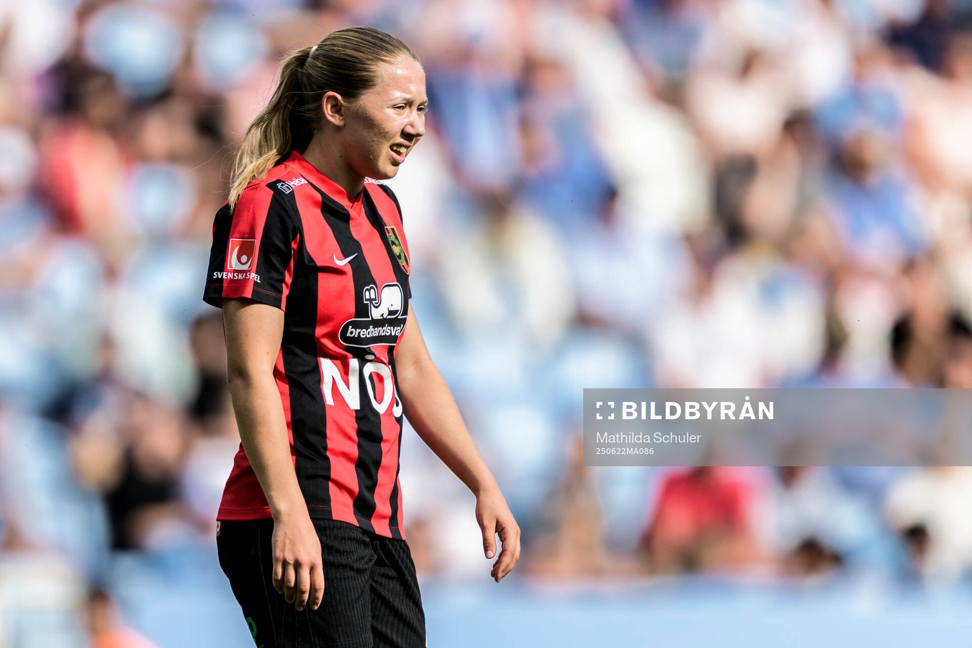 Brommapojkarnas Paula Broddner Klingspor deppar