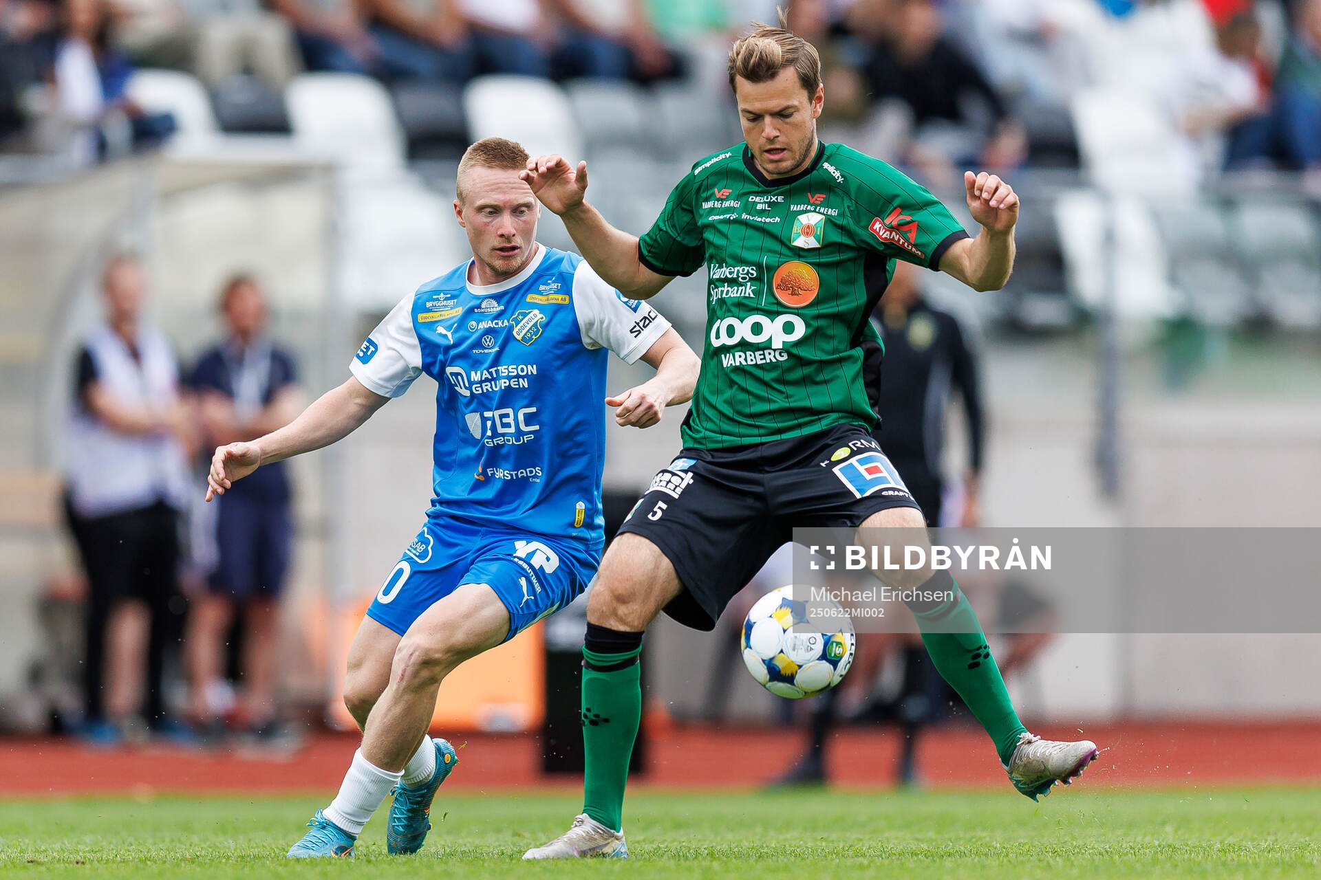 Oddevolds Adam Engelbrektsson och Varbergs Albin Winbo