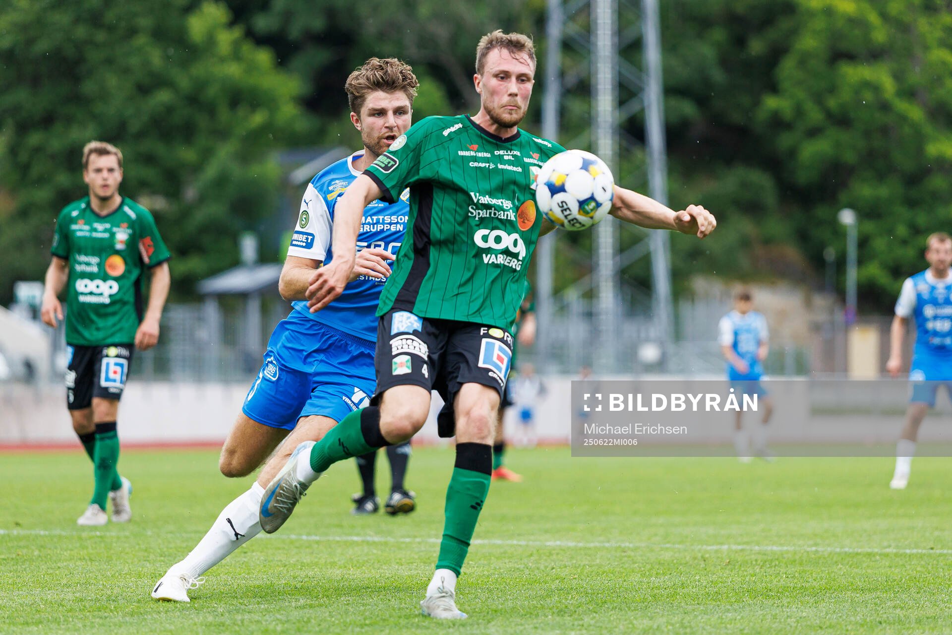 Oddevolds Erik Hedenquist och Varbergs Niklas Dahlström