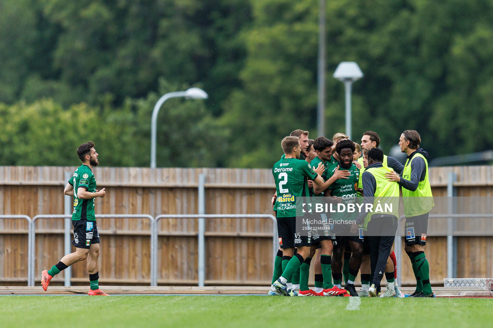 Varbergs Kevin Appiah Nyarko jublar