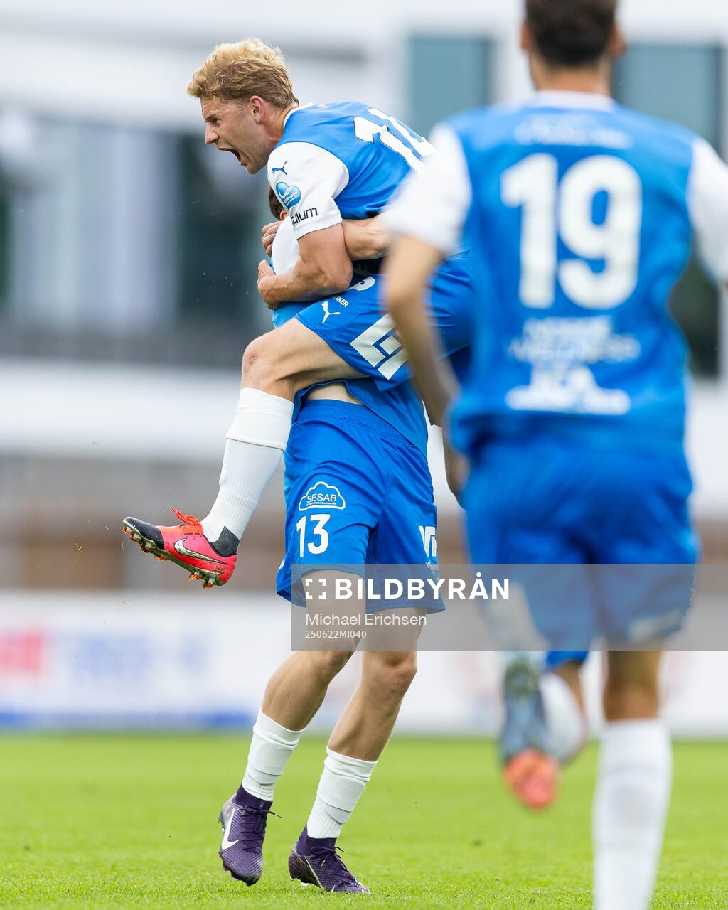 Oddevolds Carl Ådahl jublar