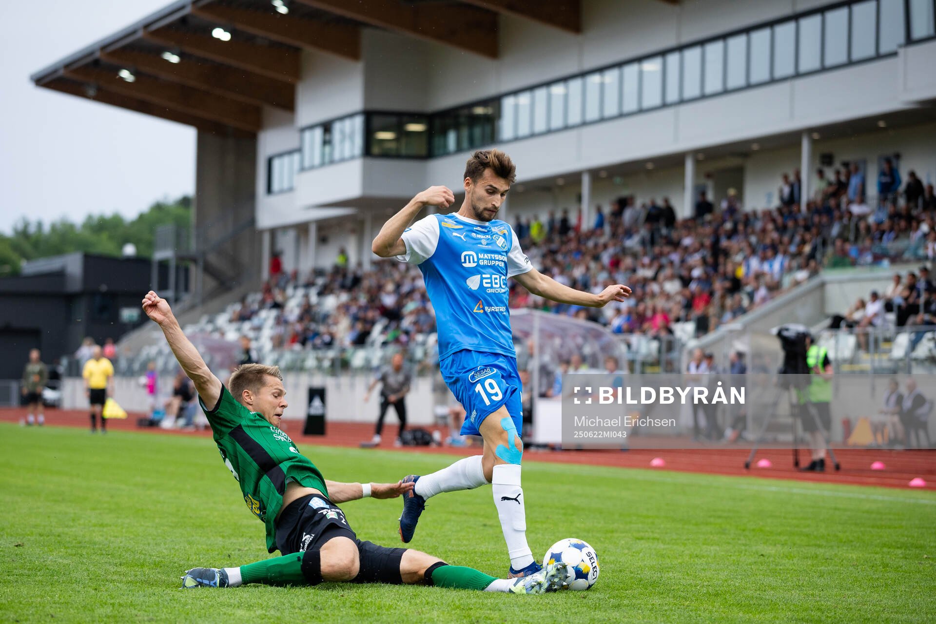 Varbergs Gustav Broman och Oddevolds Rasmus Wiedesheim-Paul