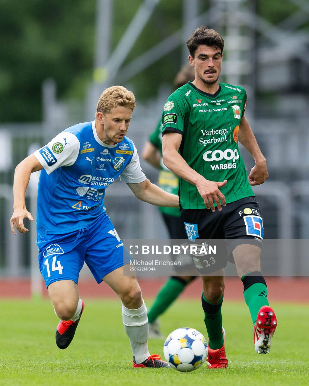 Oddevolds Carl Ådahl och Varbergs Marc Ante Tokich
