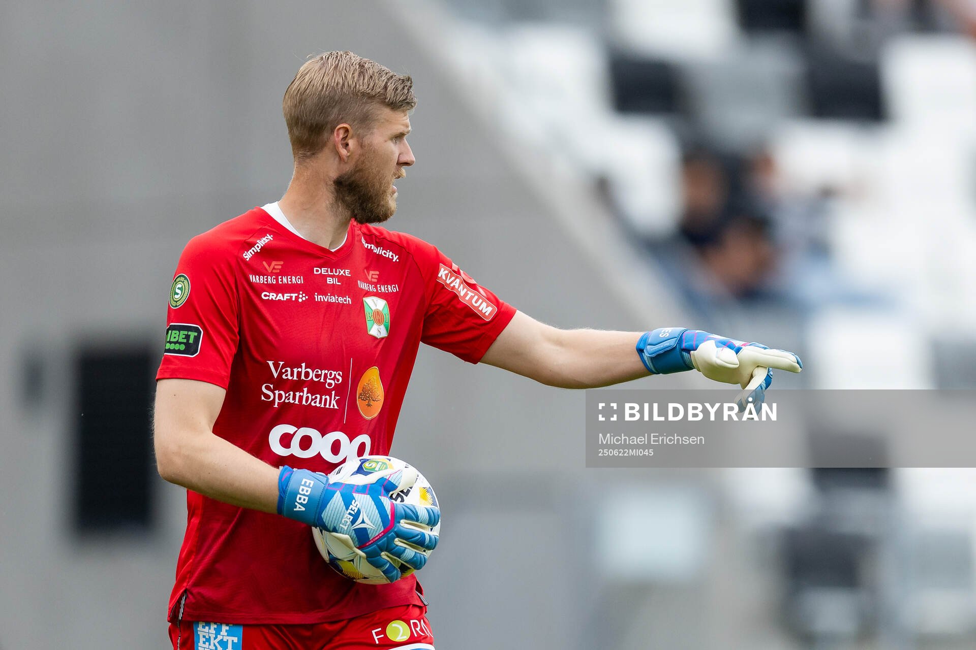Varbergs målvakt Fredrik Andersson
