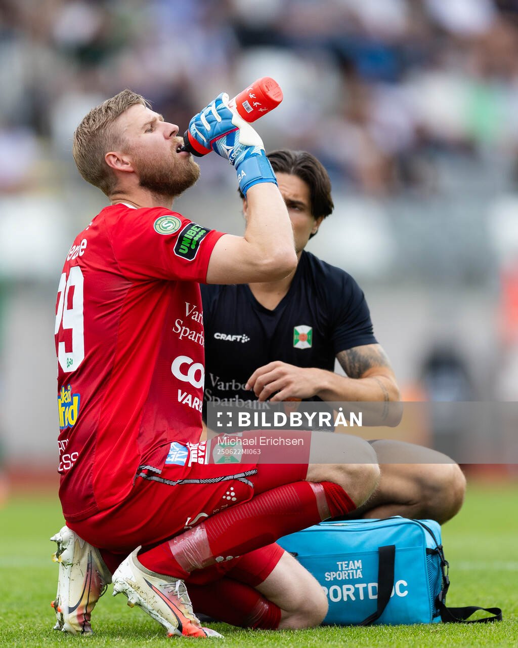 Varbergs målvakt Fredrik Andersson