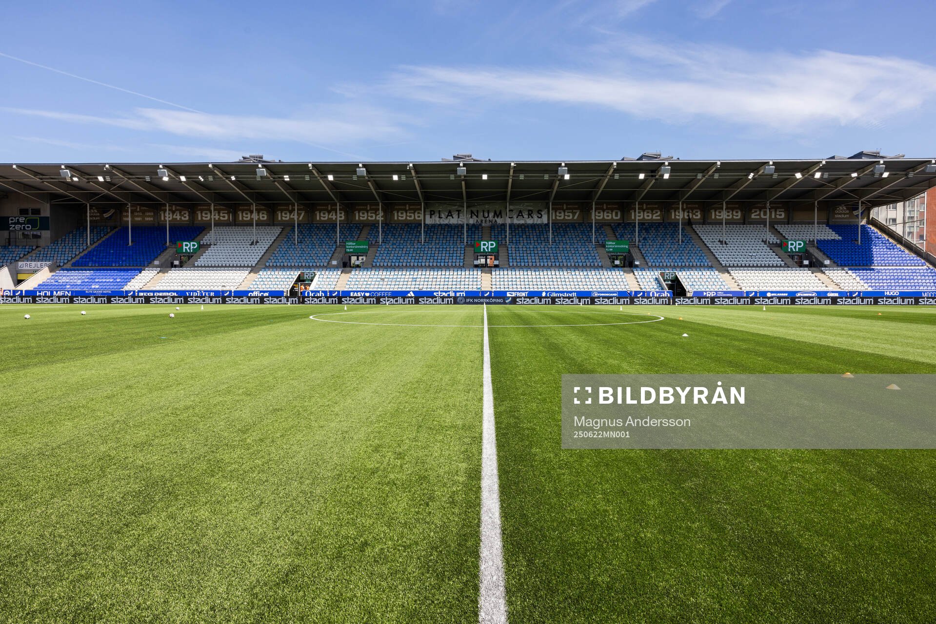 Interiör vy av Platinumcars Arena