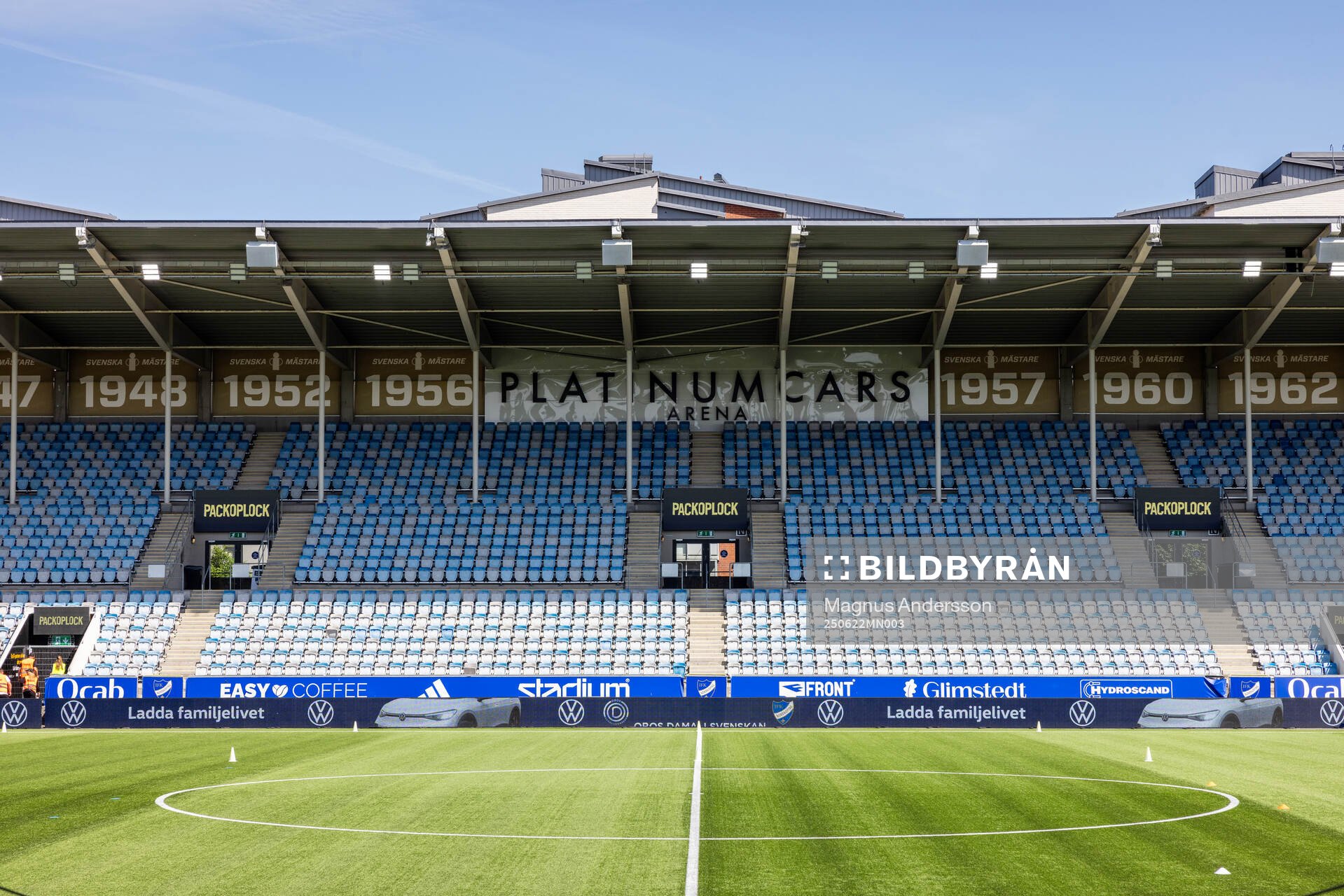 Interiör vy av Platinumcars Arena