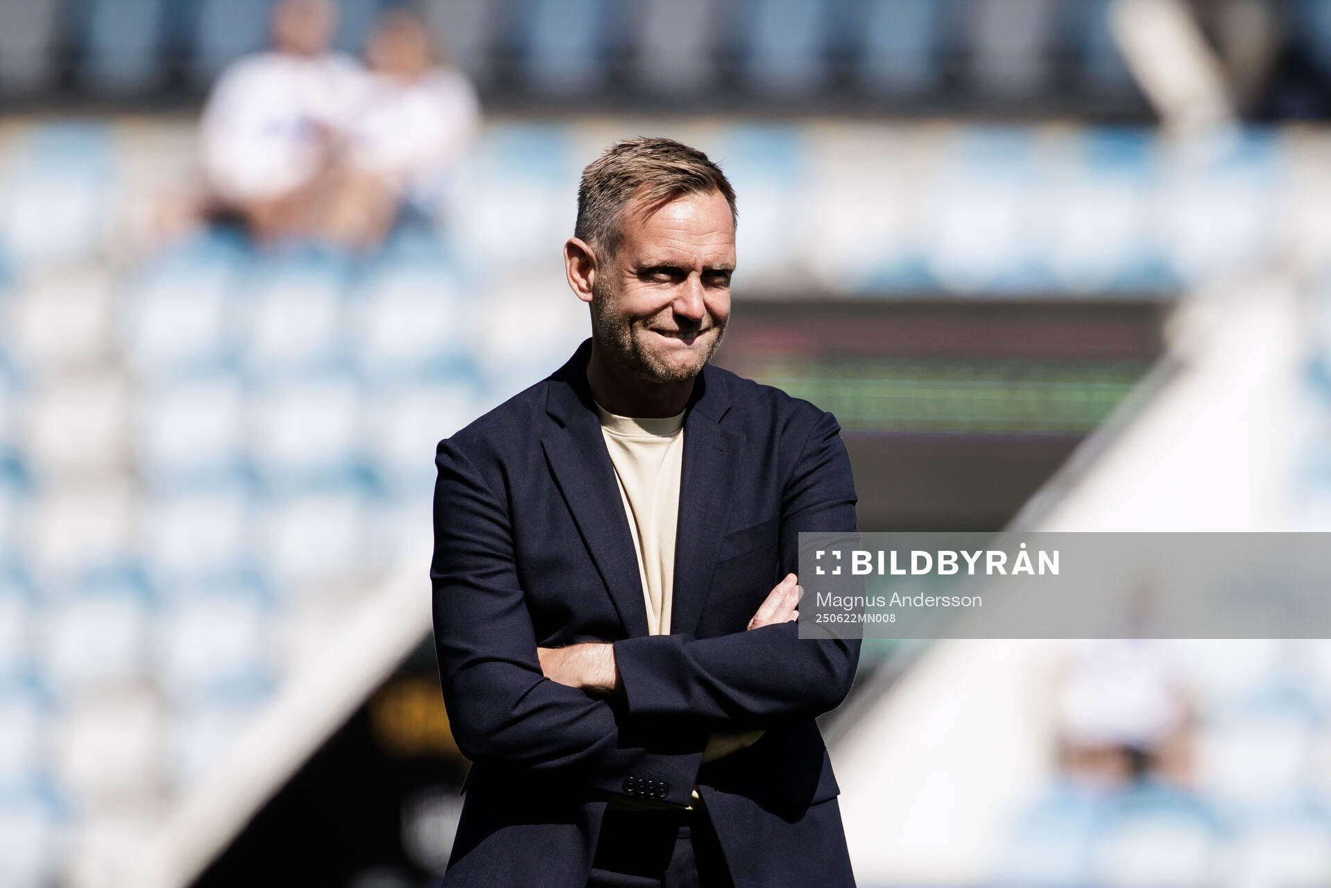 Hammarbys tränare Martin Sjögren