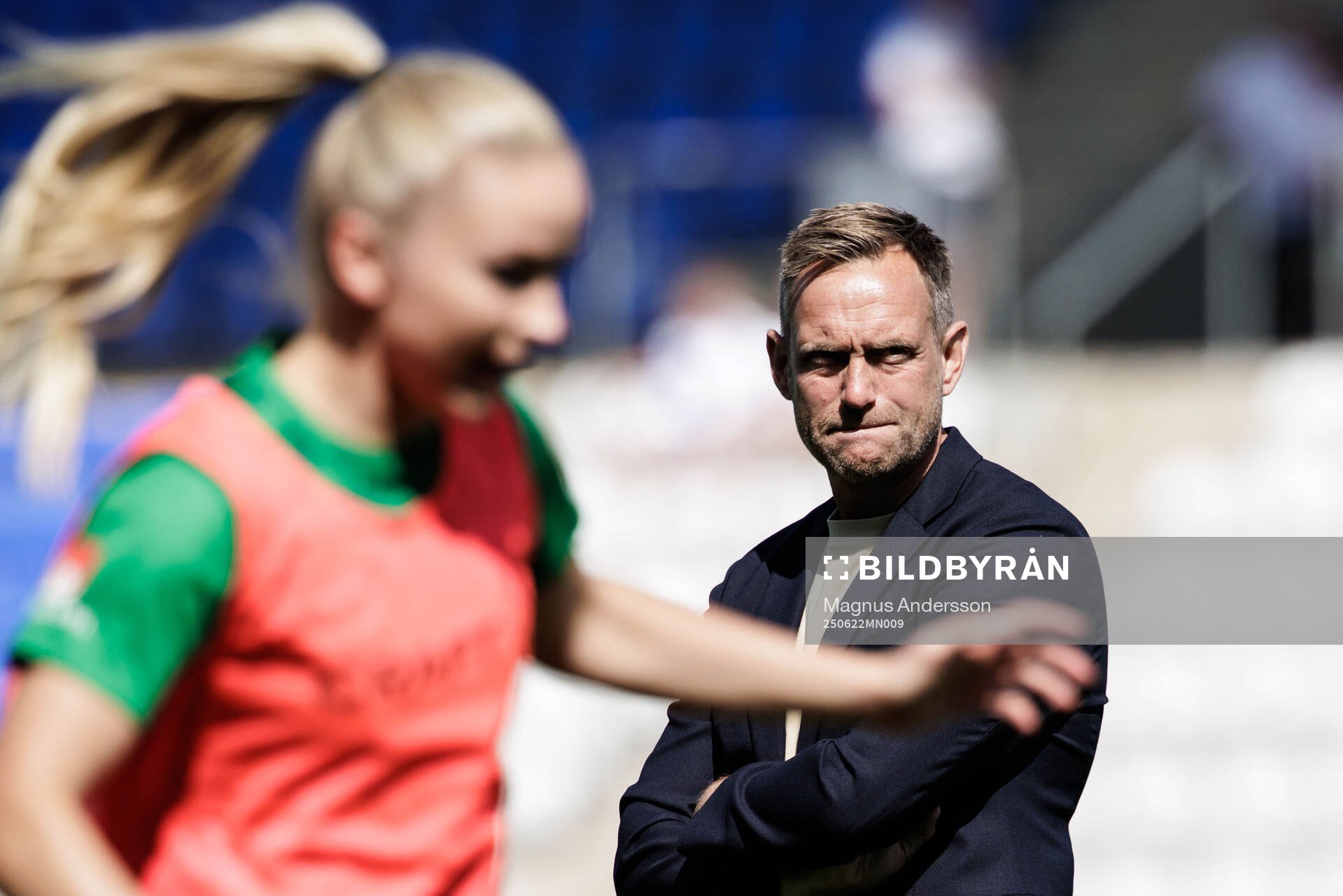 Hammarbys tränare Martin Sjögren