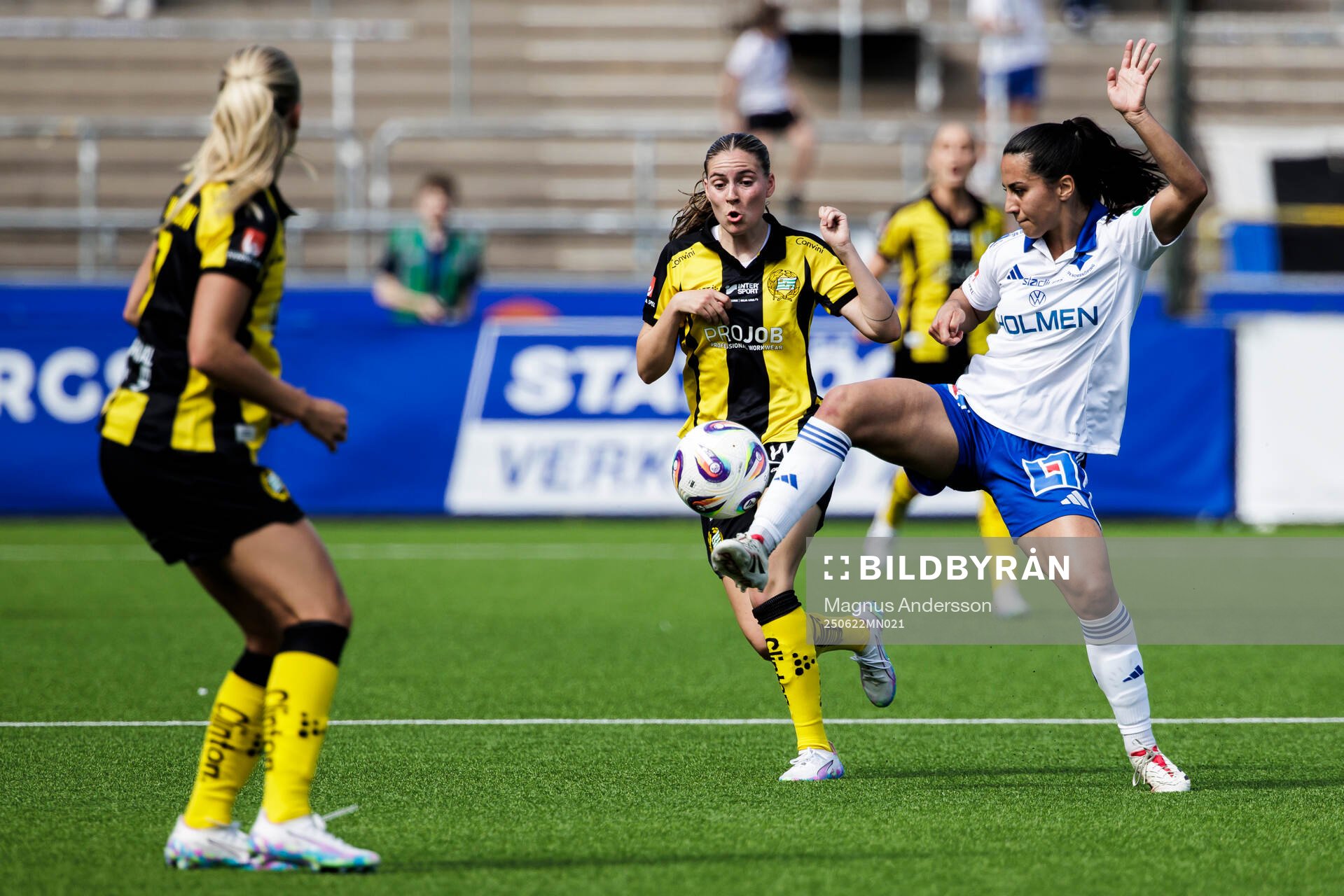 Hammarbys Smilla Vallotto och IFK Norrköpings Vesna