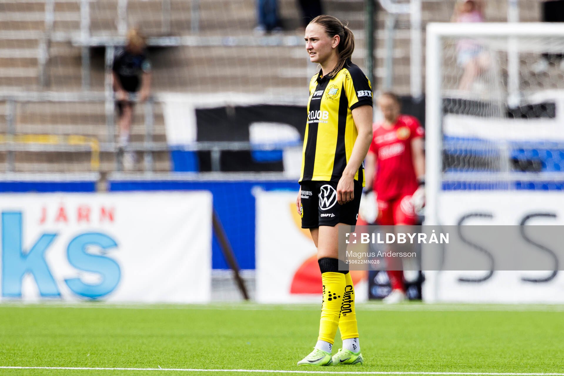 Hammarbys Vilde Hasund deppar
