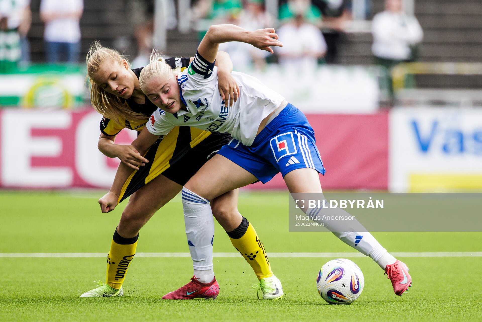 Hammarbys Smilla Holmberg och IFK Norrköpings Wilma