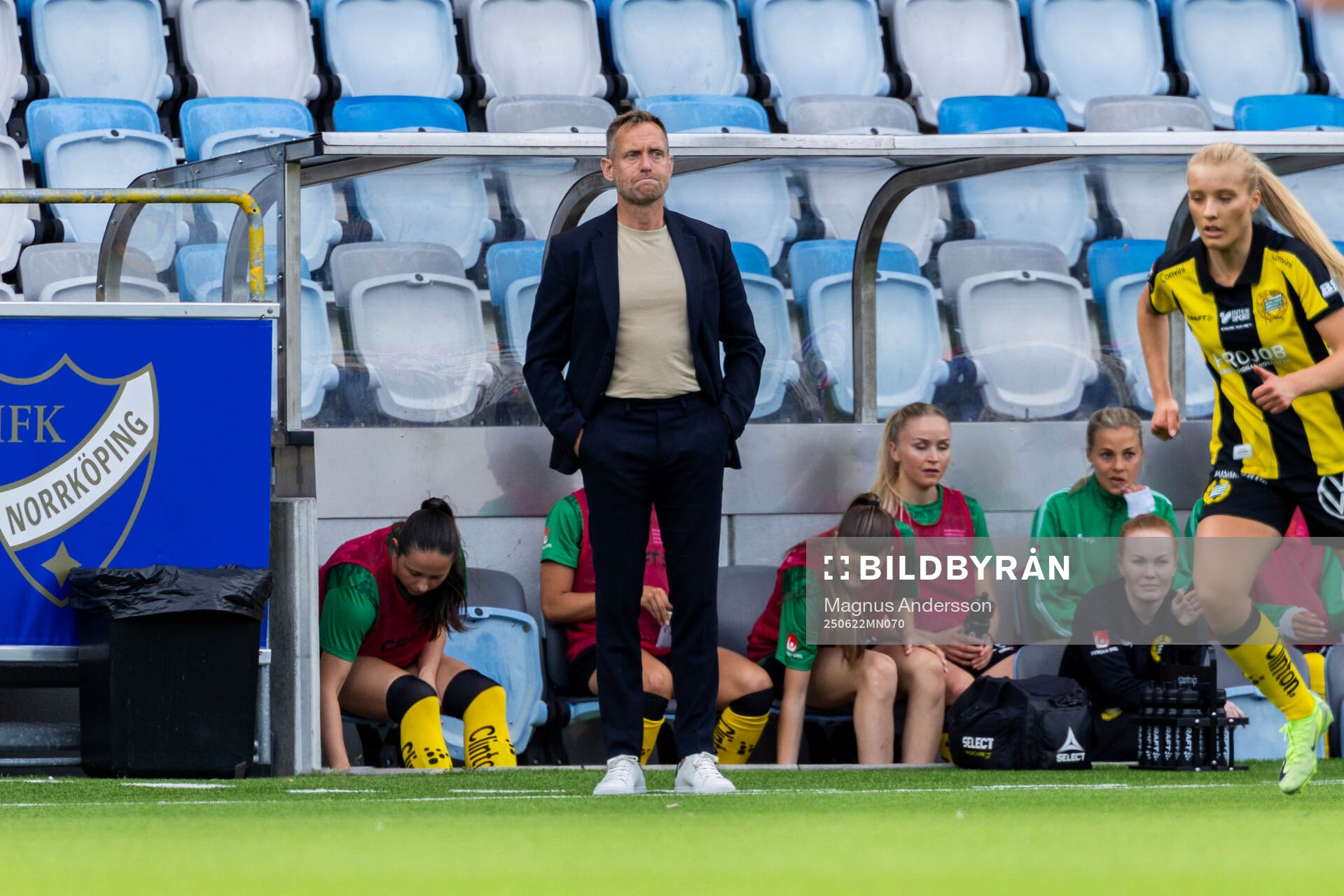 Hammarbys tränare Martin Sjögren