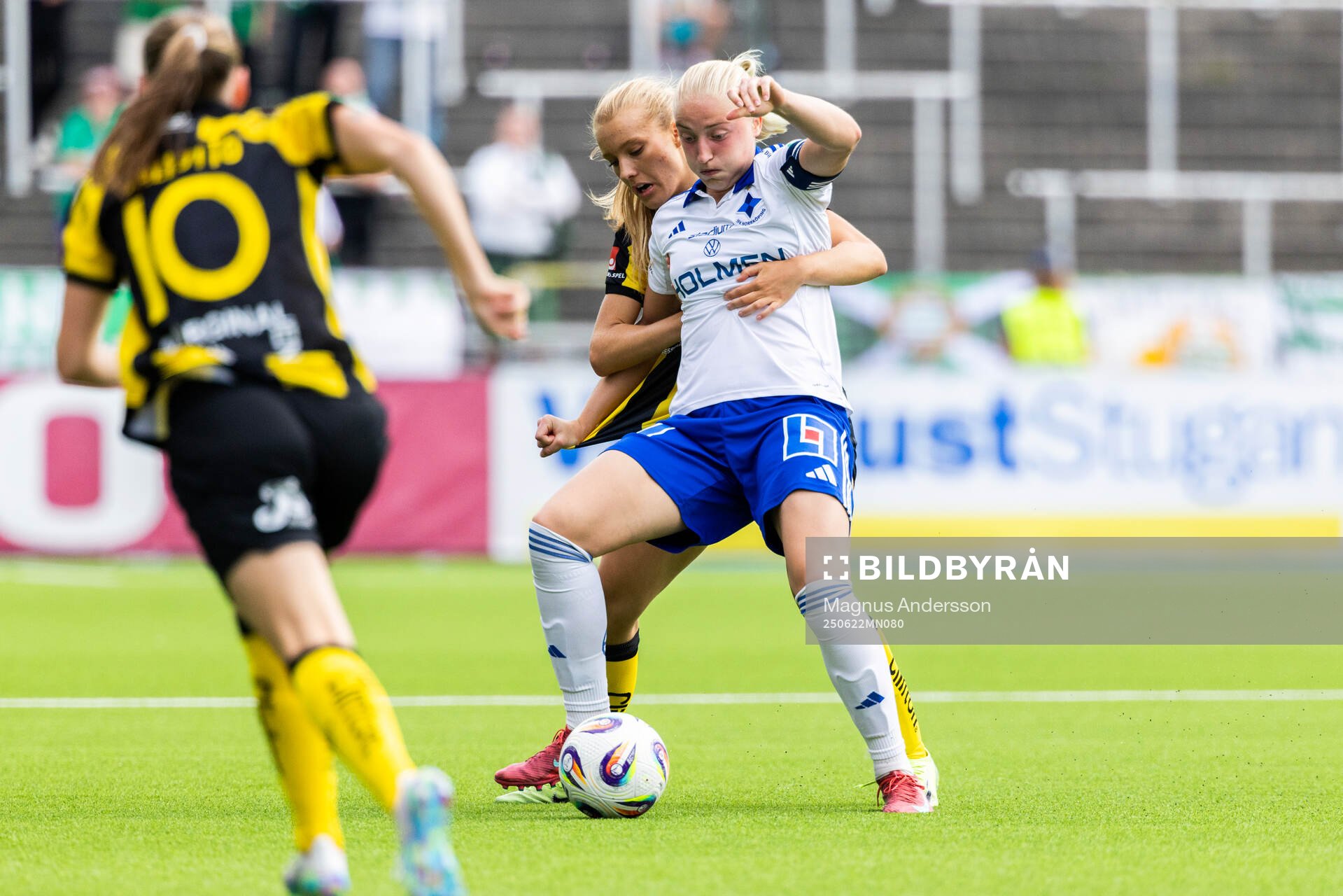 Hammarbys Smilla Holmberg och IFK Norrköpings Wilma