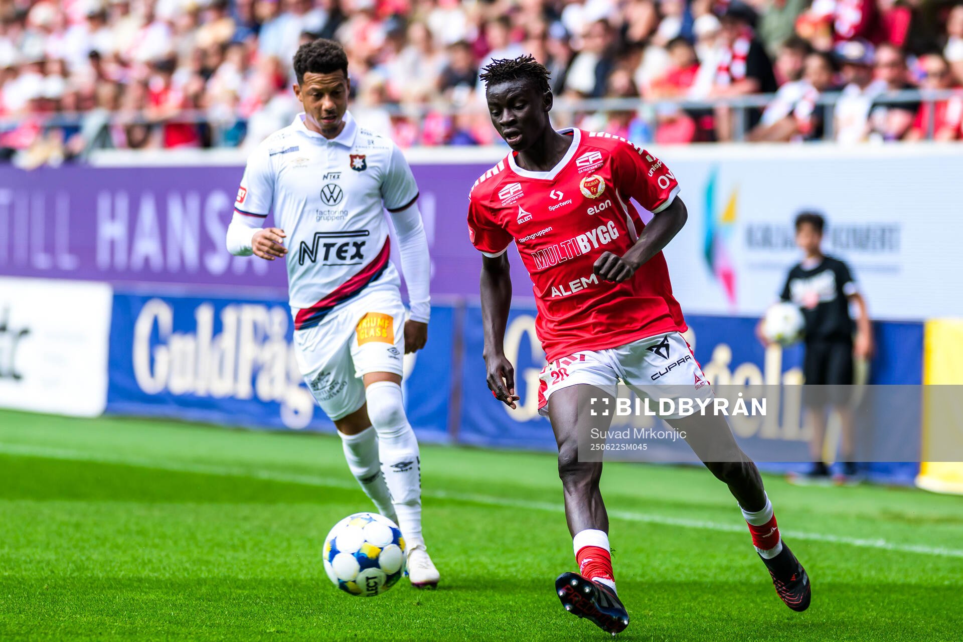 Örgrytes Tobias Sana och Kalmars Gibril Sosseh