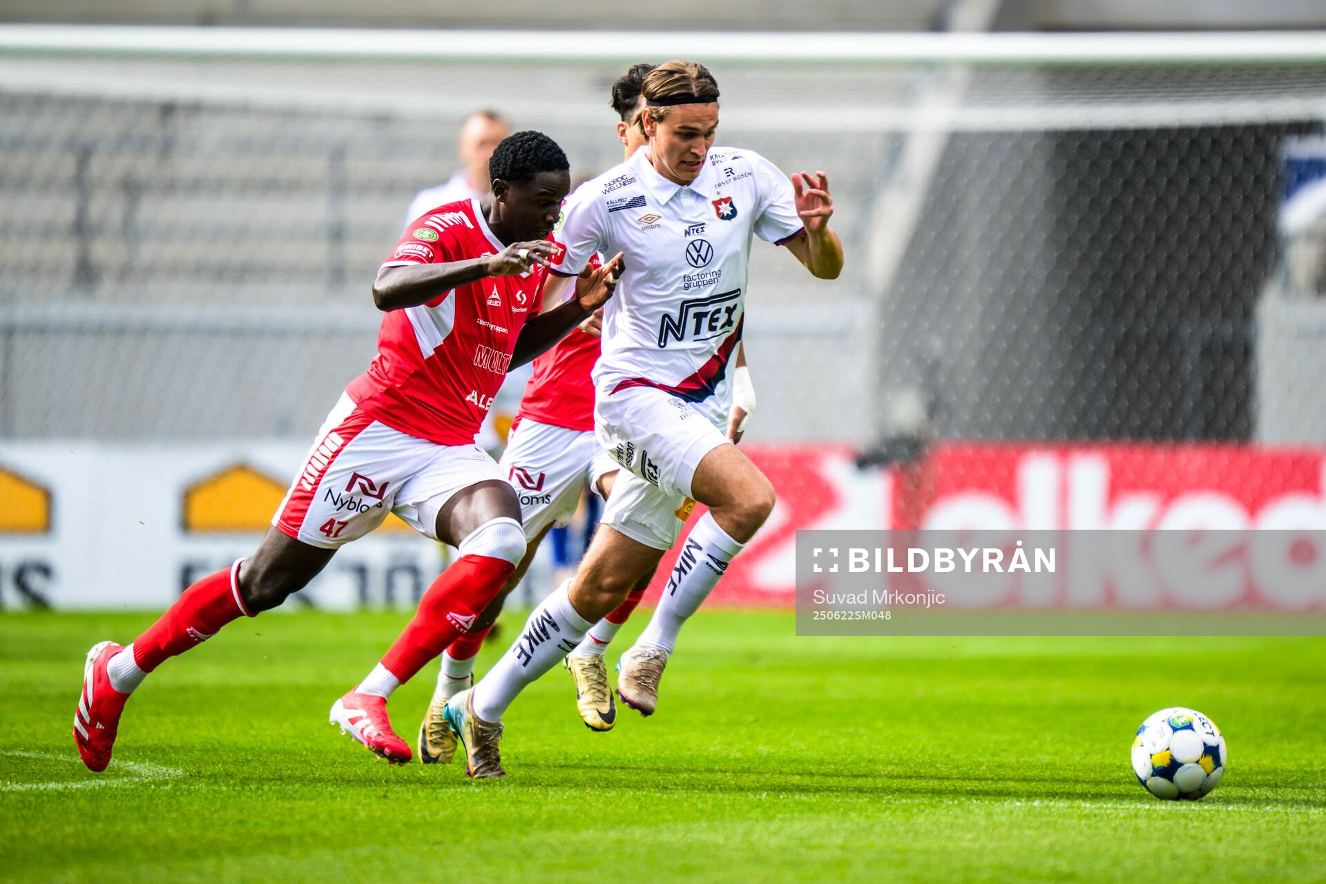 Kalmars Aboubacar Keita och Örgrytes Noah Christoffersson