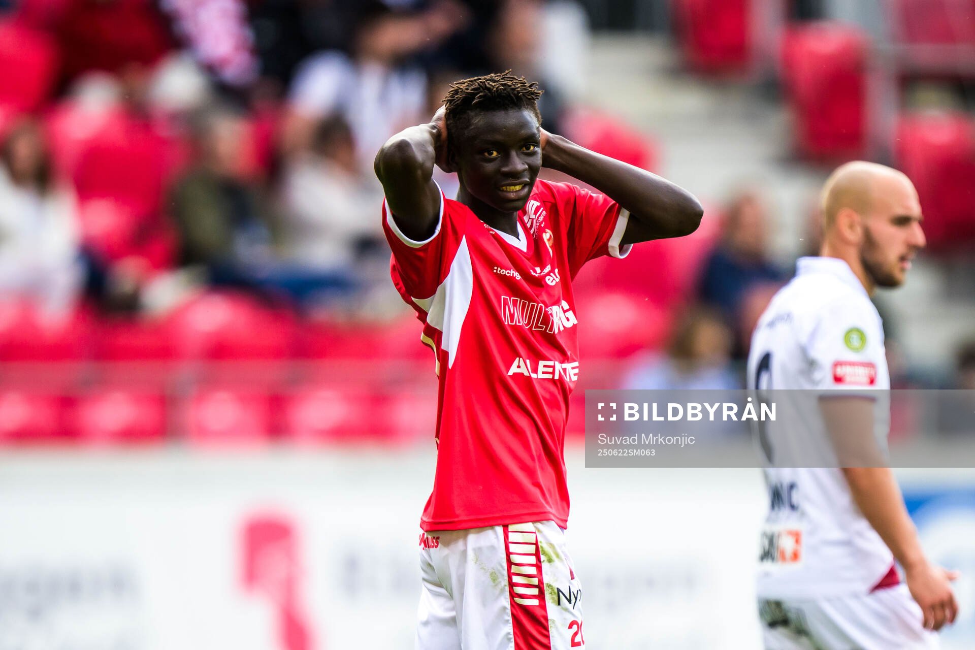 Kalmars Gibril Sosseh deppar