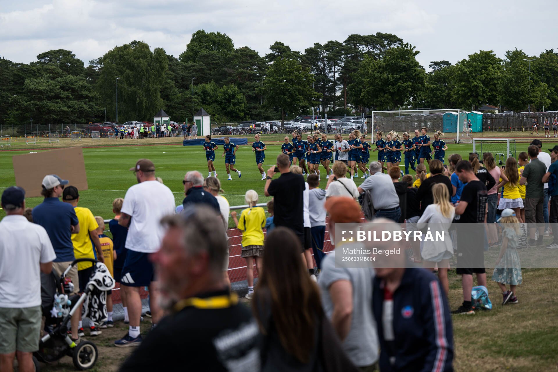 Players of the Swedish women’s national football team