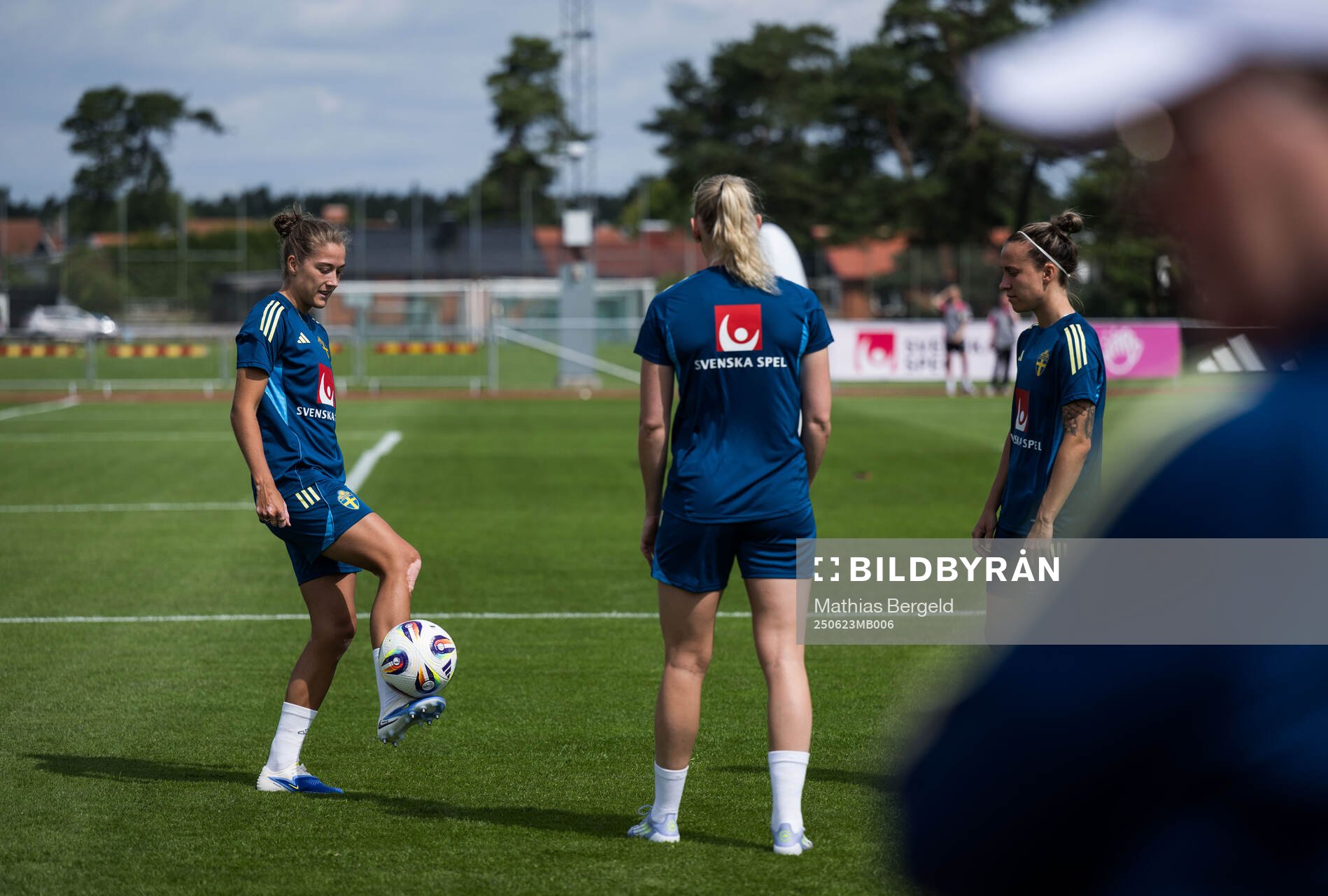 Filippa Angeldahl and Julia Zigiotti Olme of the Swedish