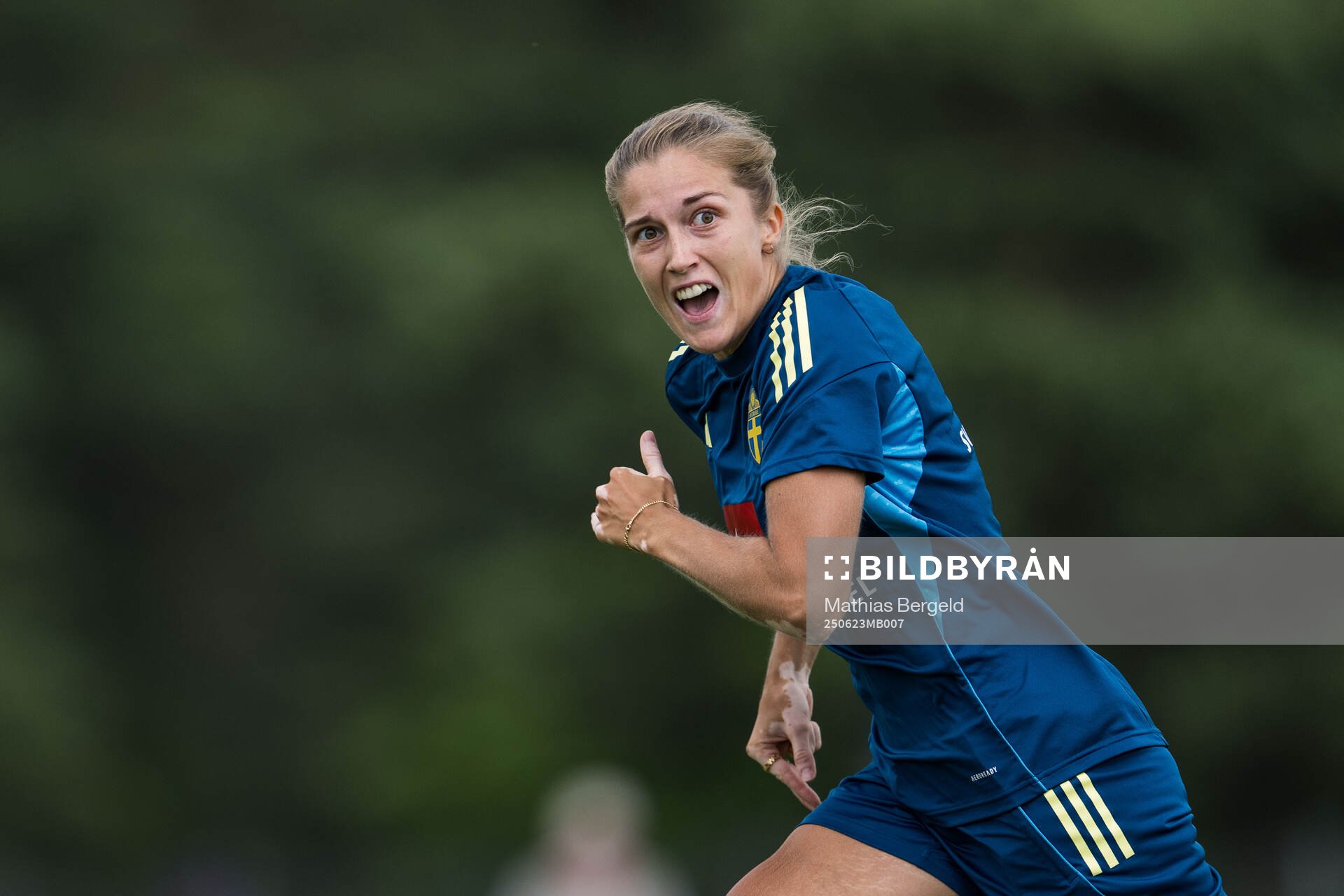 Filippa Angeldahl of the Swedish women’s national