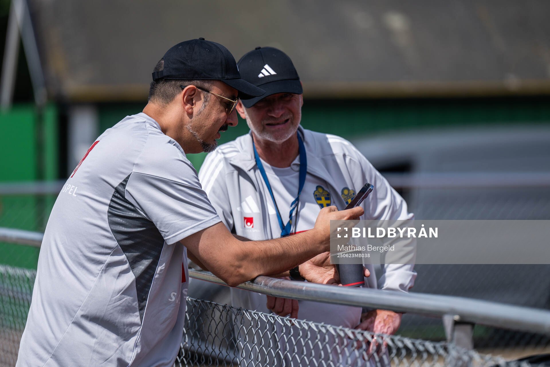 medical doctor Houman Ebrahim and head coach Peter
