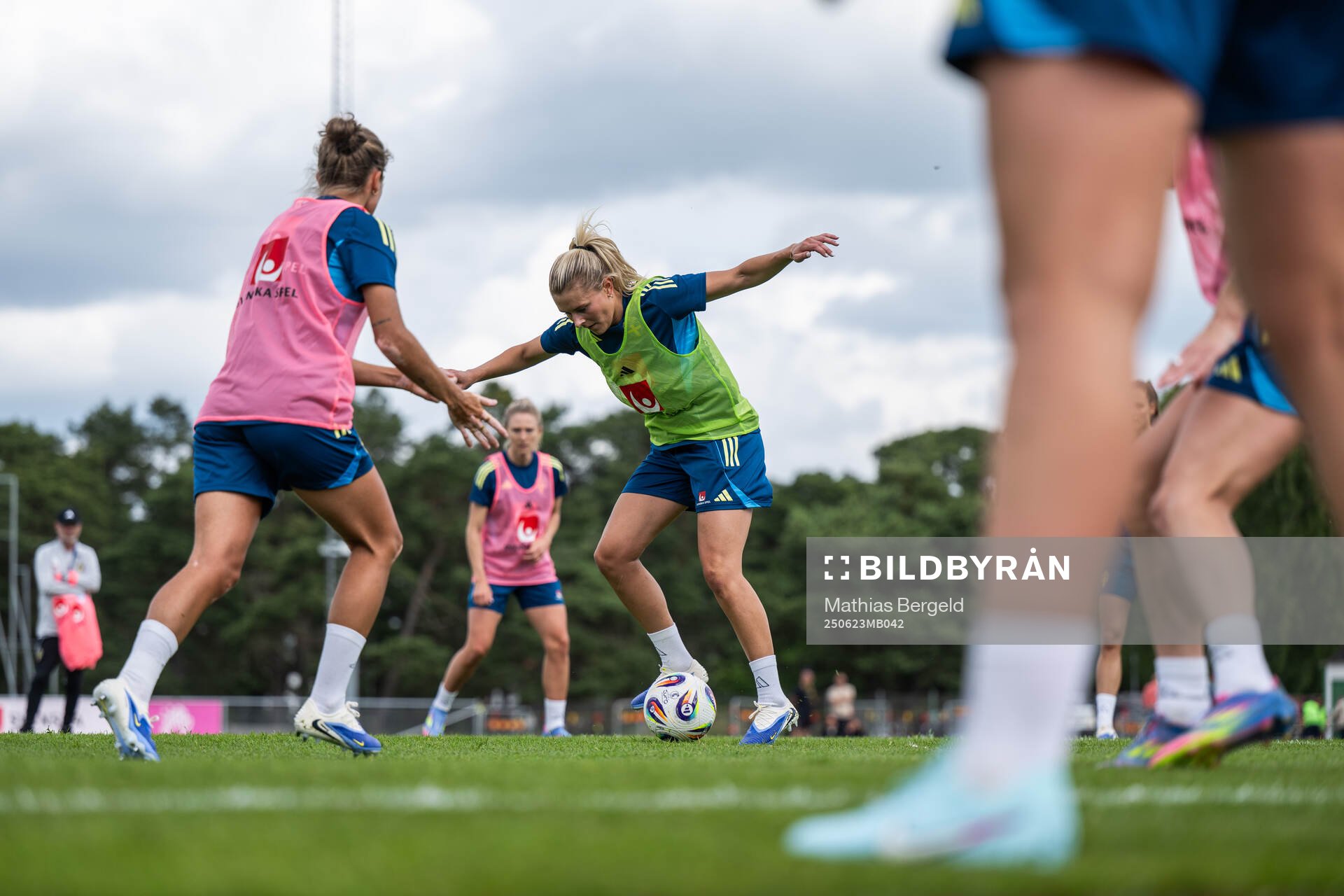 Amanda Nildén of the Swedish women’s national football