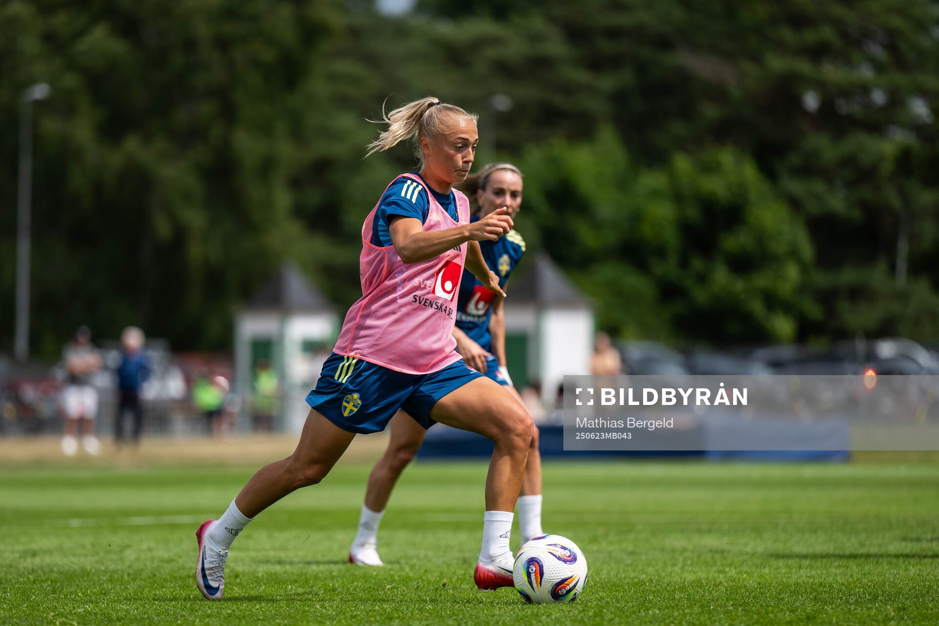 Hanna Bennison of the Swedish women’s national football