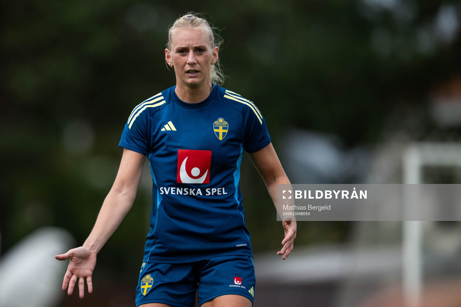 Stina Blackstenius of the Swedish women’s national