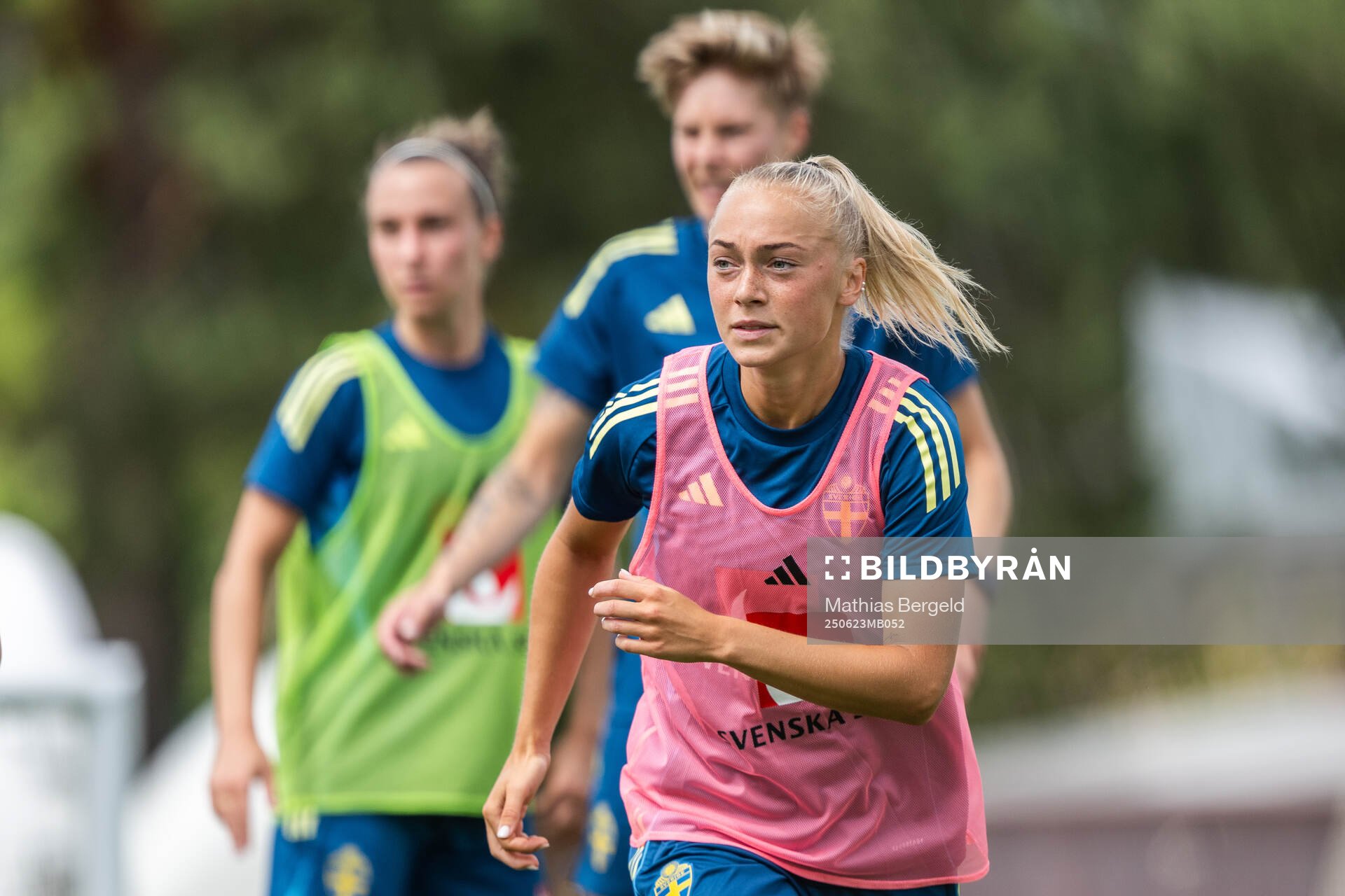 Hanna Bennison of the Swedish women’s national football