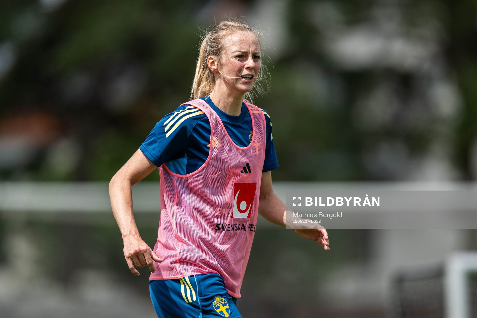 Amanda Ilestedt of the Swedish women’s national football