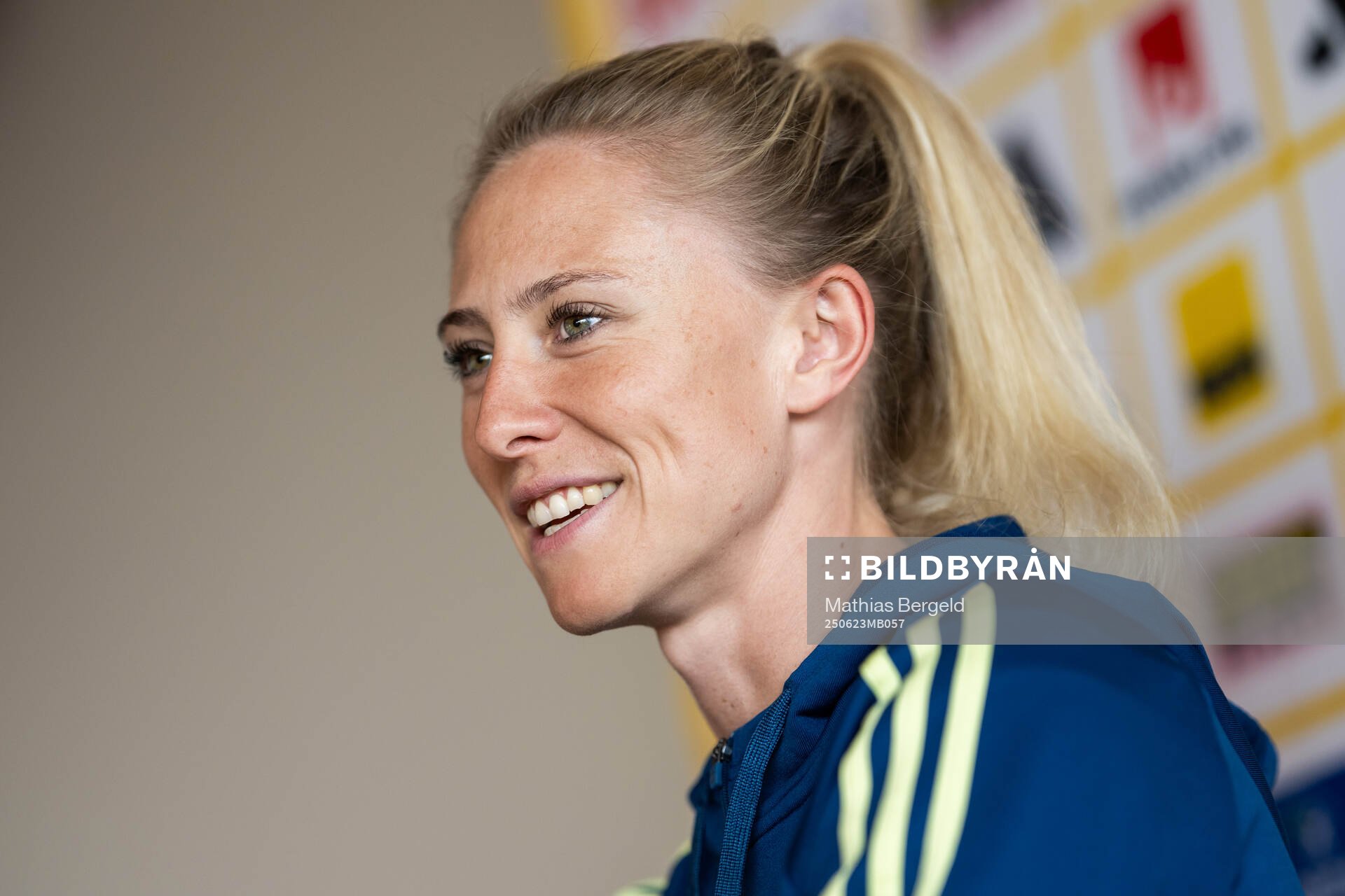 Rebecka Blomqvist of the Swedish women’s national