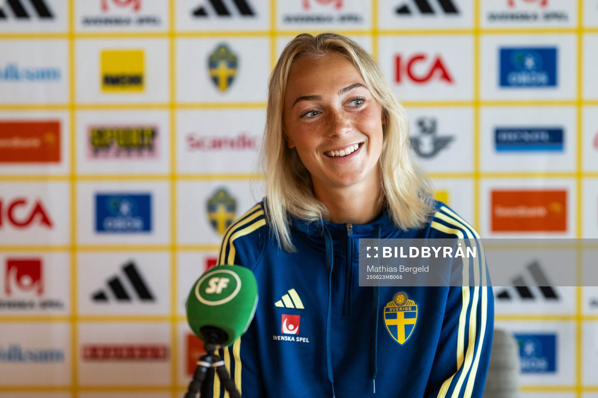 Hanna Bennison of the Swedish women’s national football