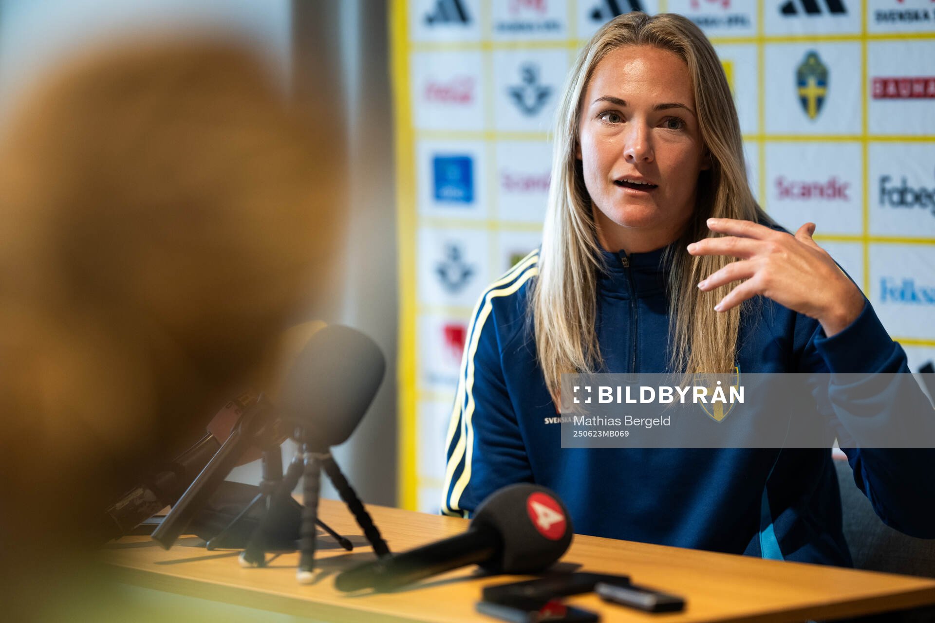 Magdalena Eriksson of the Swedish women’s national