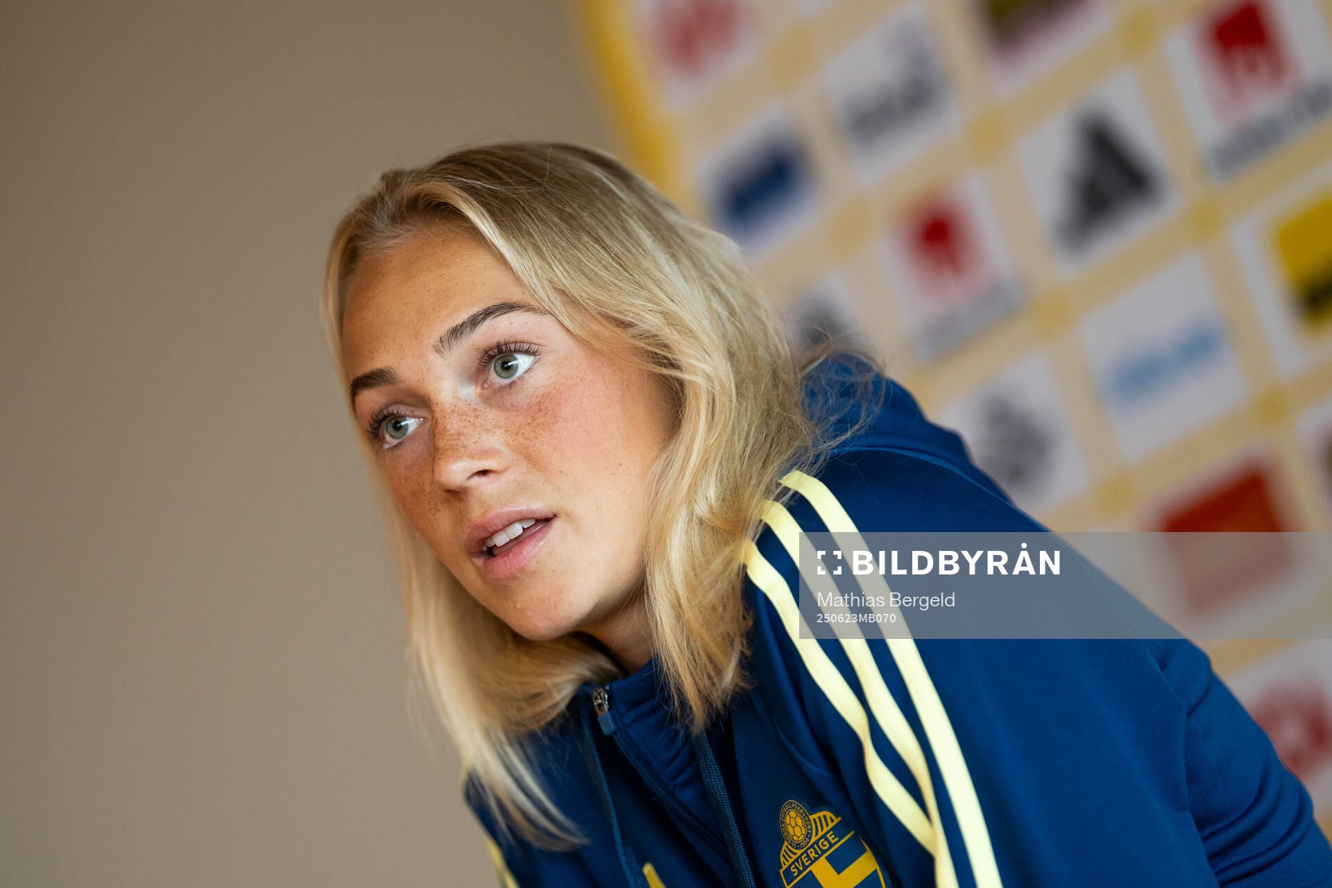 Hanna Bennison of the Swedish women’s national football