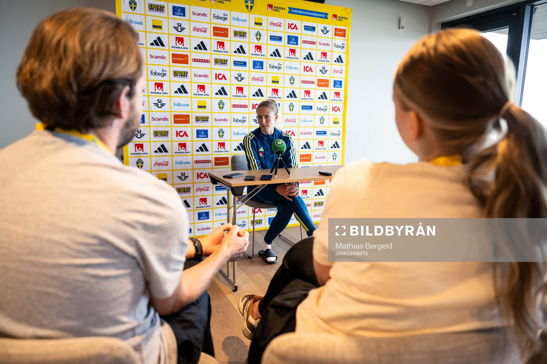 Rebecka Blomqvist of the Swedish women’s national