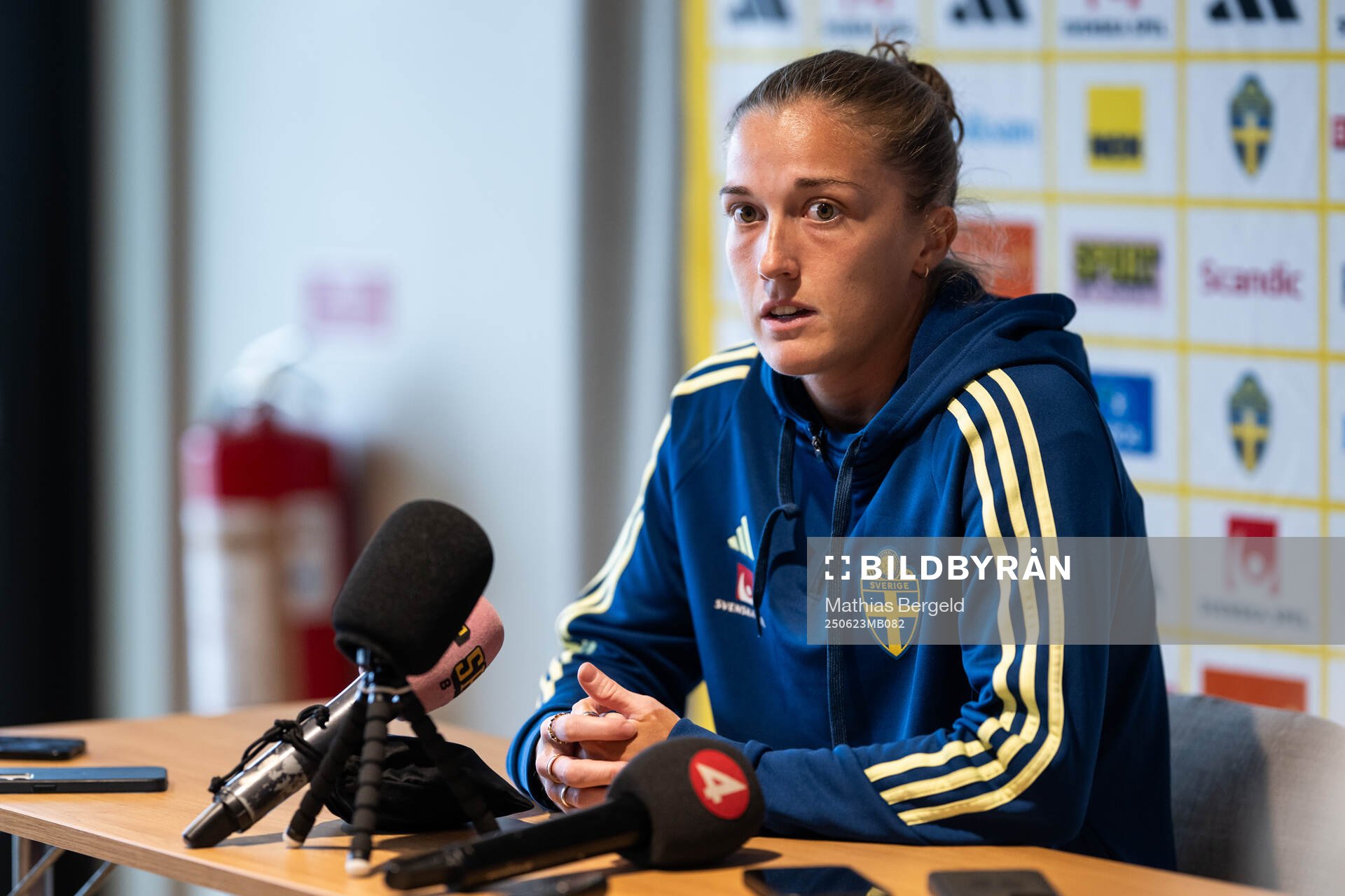 Filippa Angeldahl of the Swedish women’s national