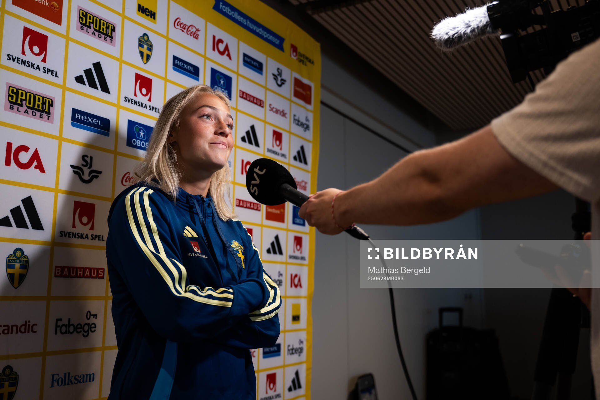 Hanna Bennison of the Swedish women’s national football