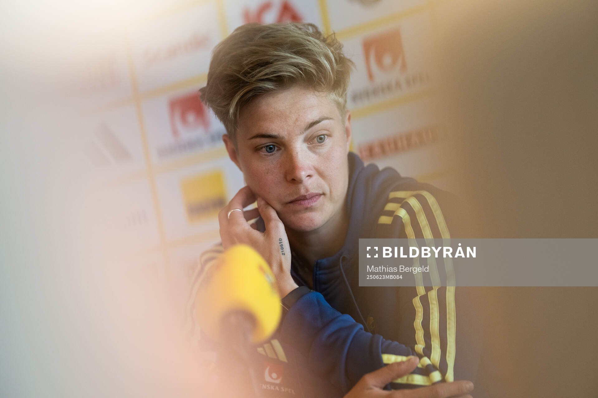 Lina Hurtig of the Swedish women’s national football team