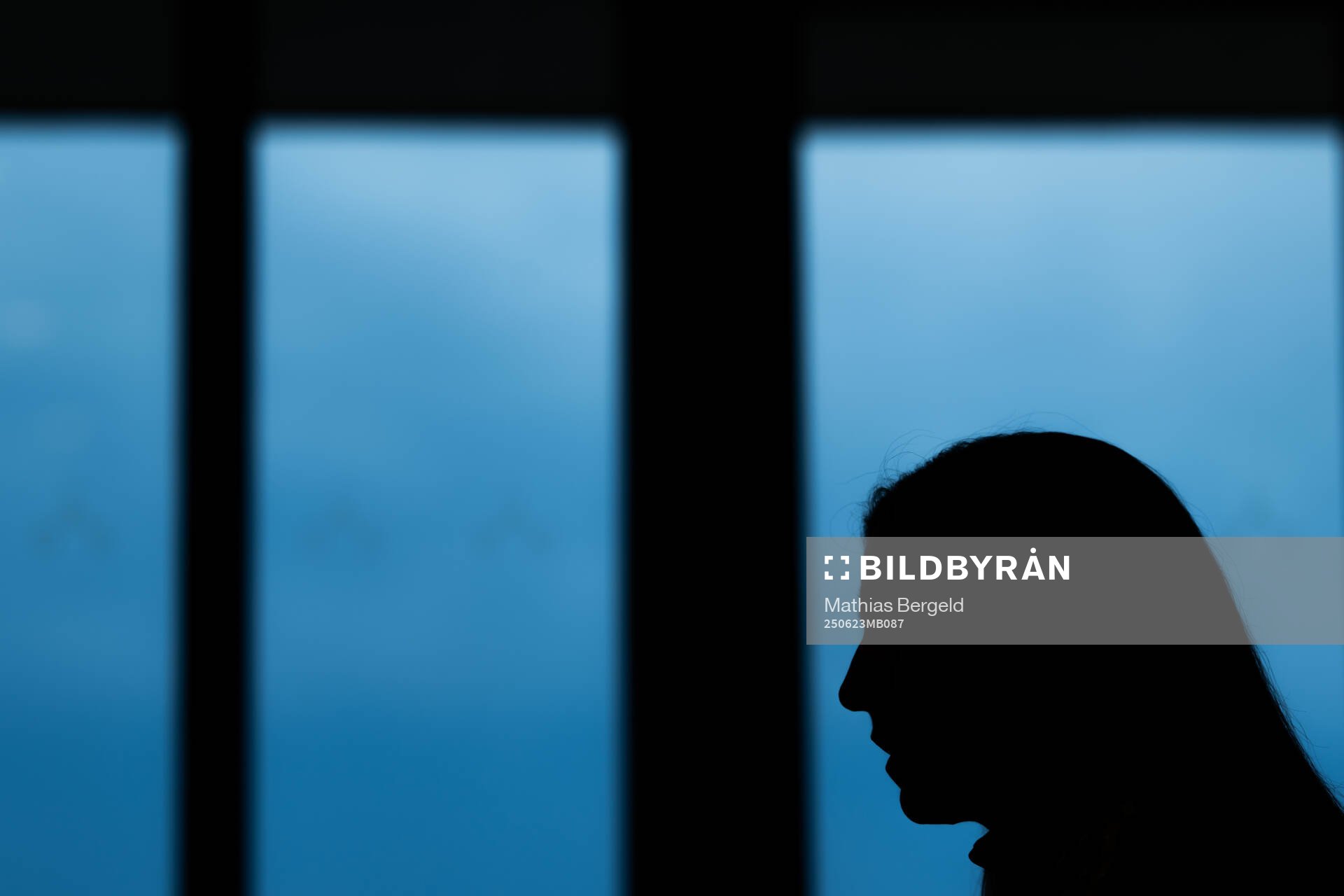 Silhouette of Linda Sembrant of the Swedish women’s