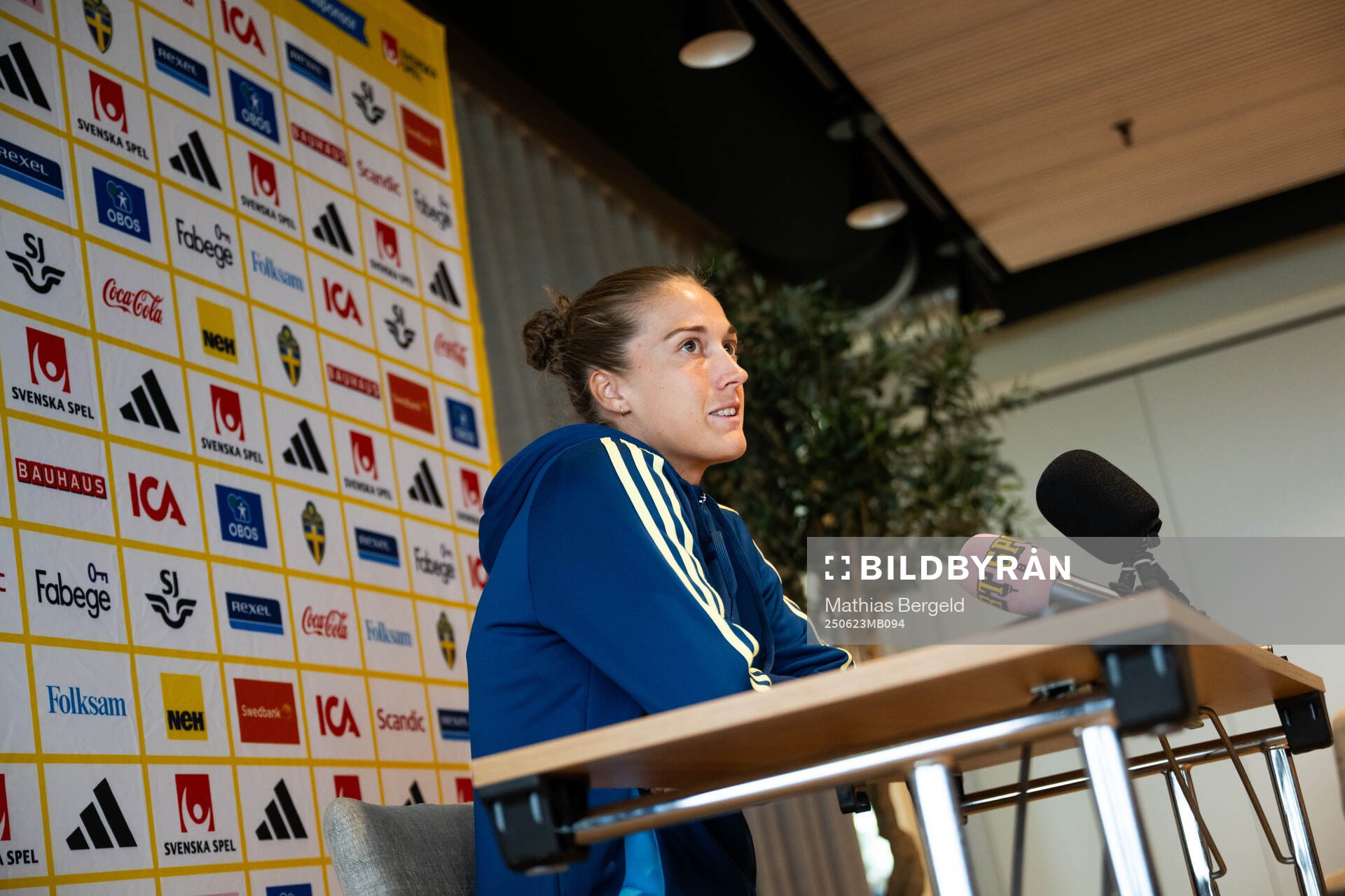 Filippa Angeldahl of the Swedish women’s national
