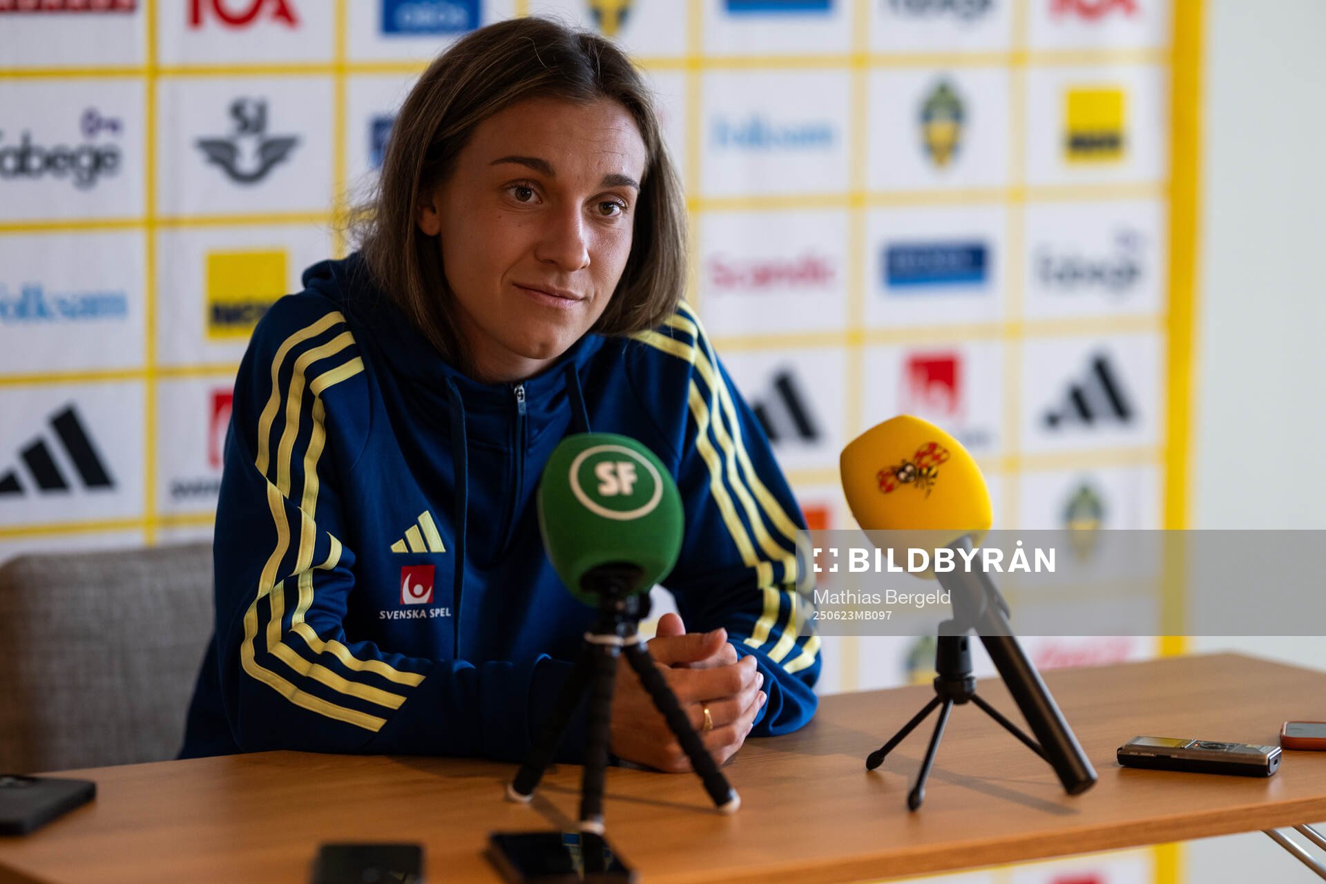 Julia Zigiotti Olme of the Swedish women’s national