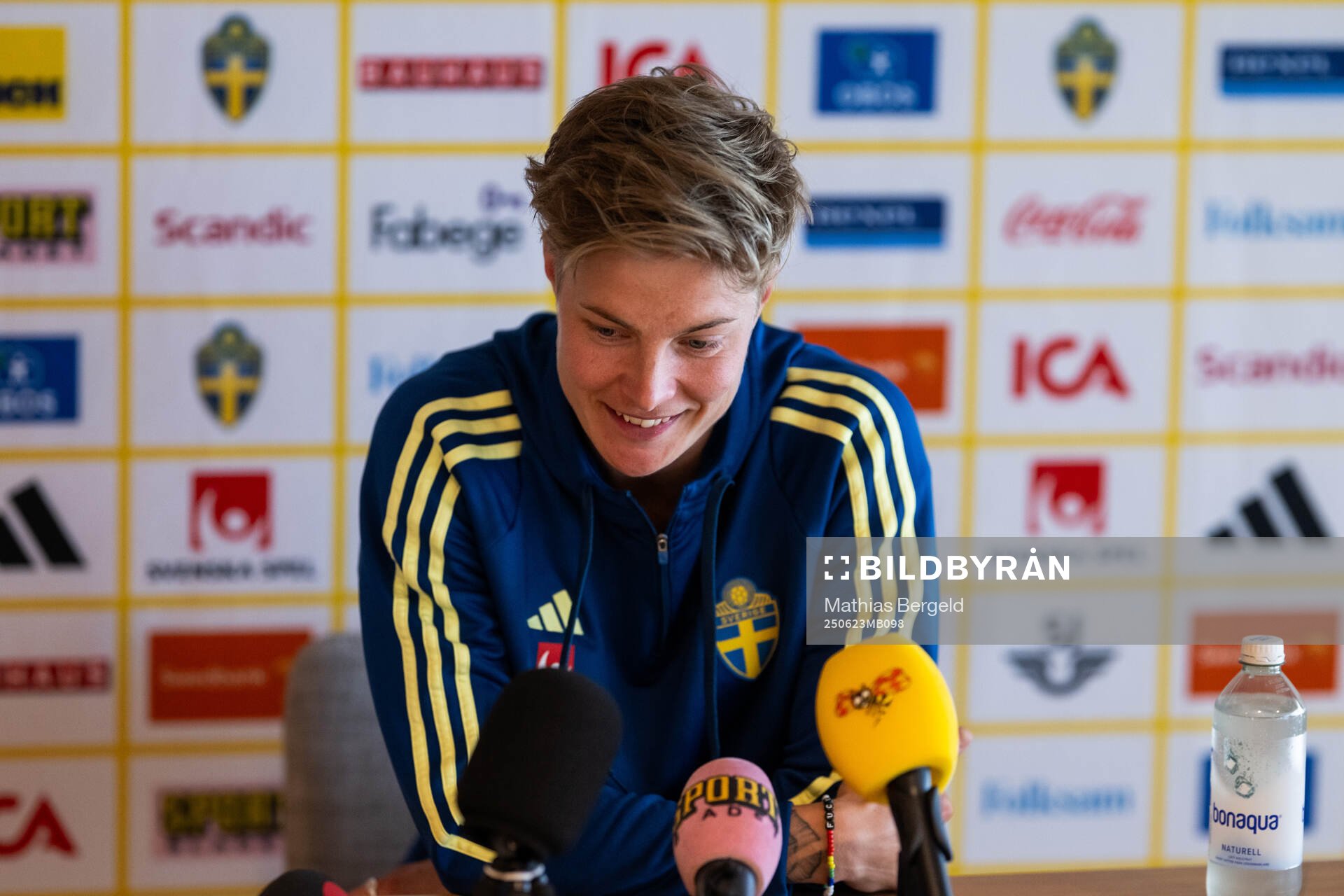 Lina Hurtig of the Swedish women’s national football team